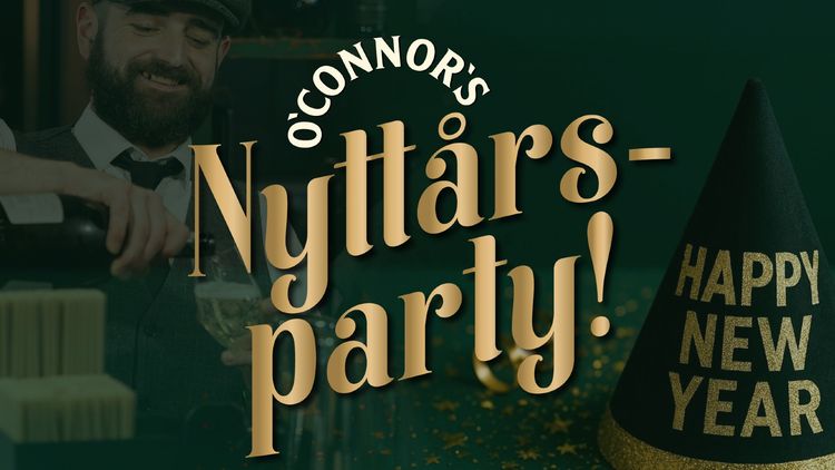 Nyttårsparty på O’Connor’s Jessheim 🎉🎆