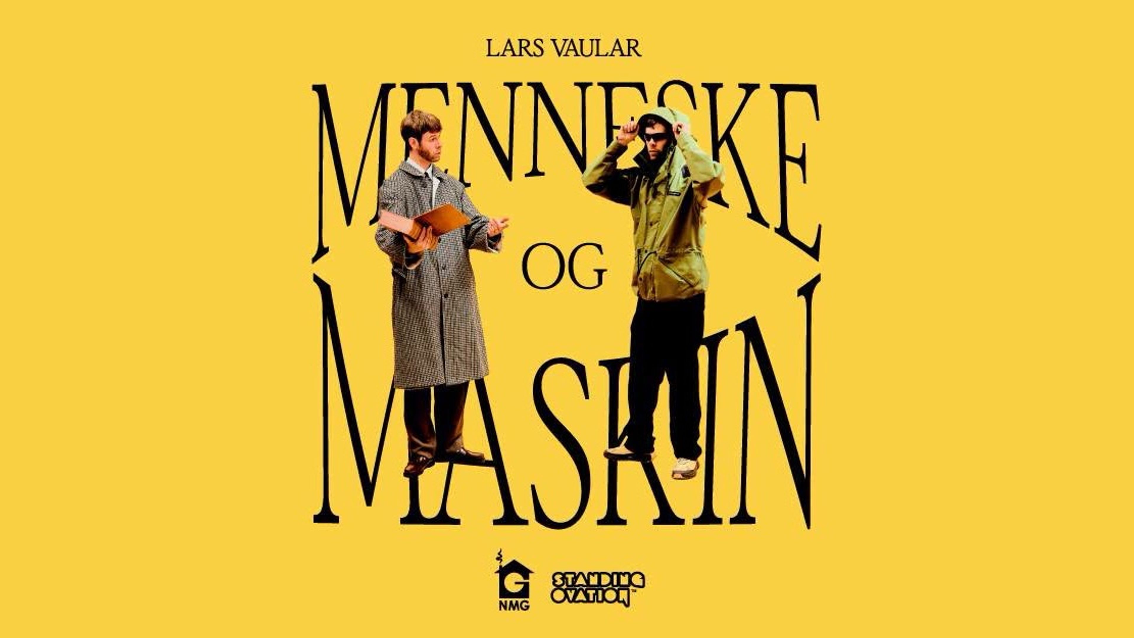 Promotiv grafikk for Lars Vaular
