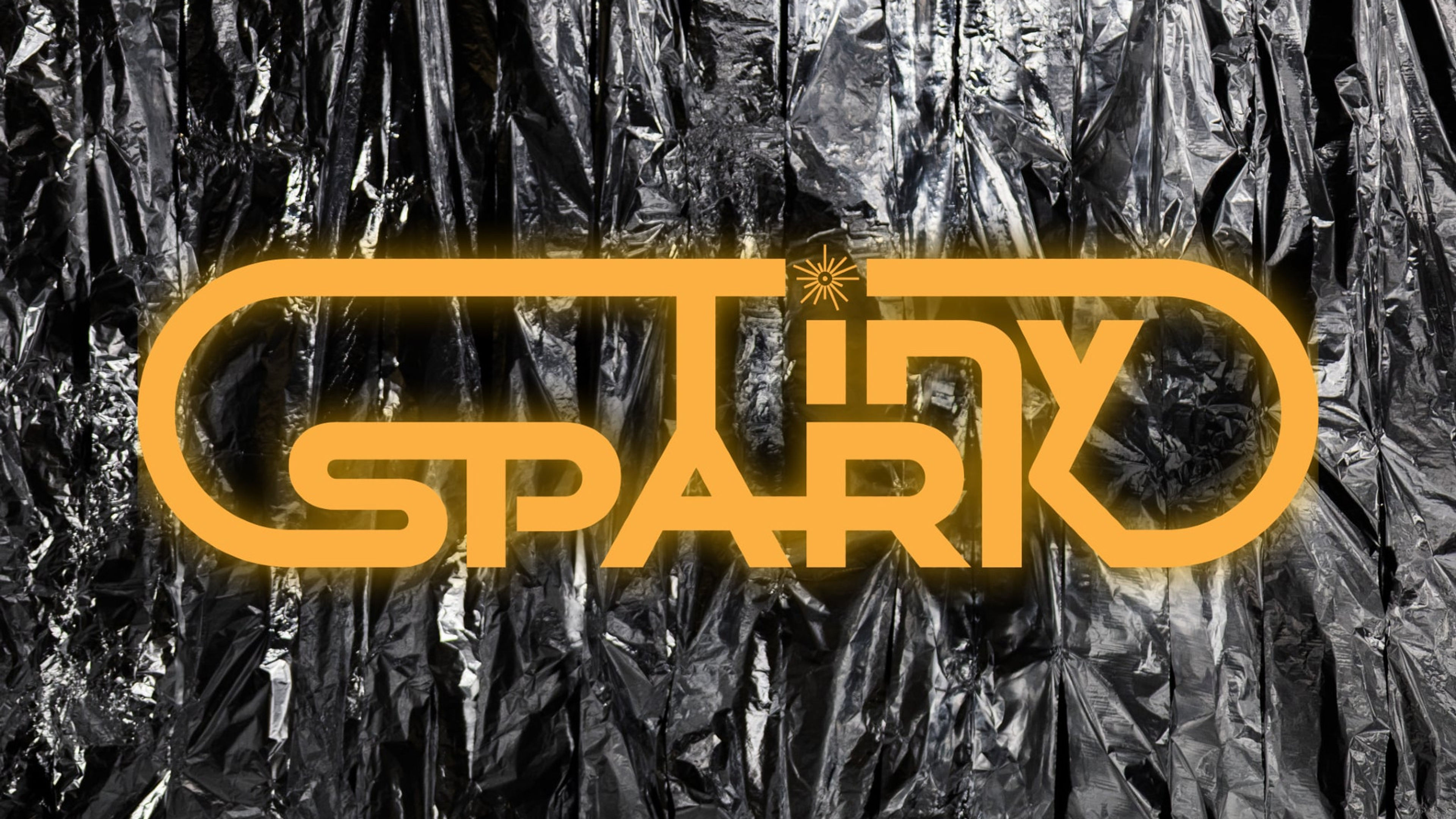 Promotional graphic for Tiny Spark + Support TBA!