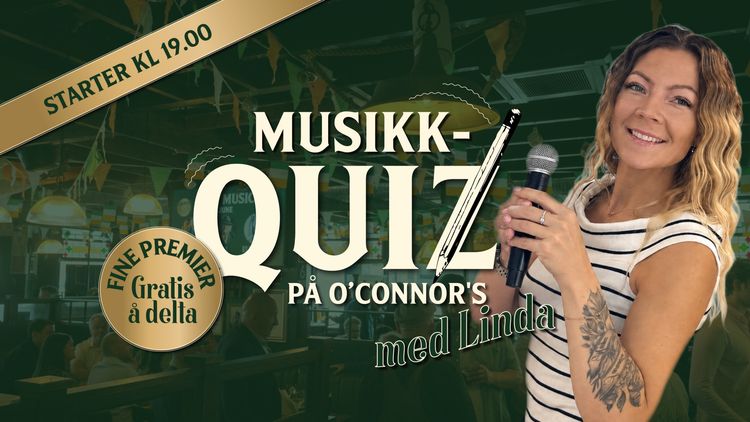 Musikkquiz med Linda 🎉