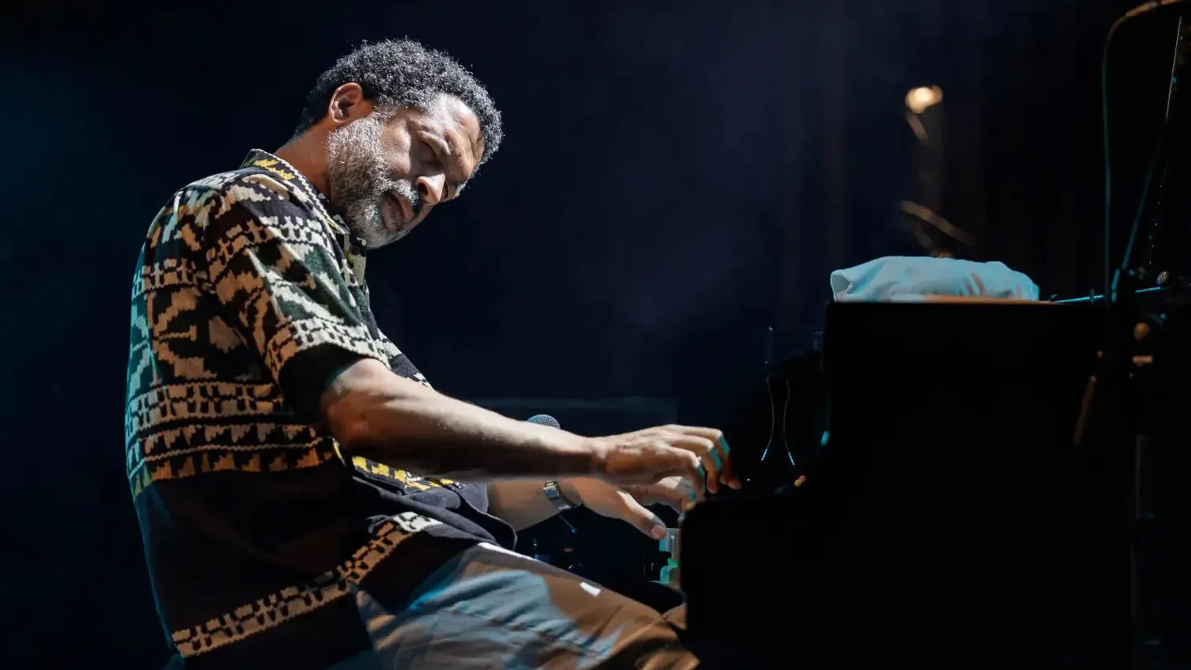 Promotional graphic for Jason Moran & Trondheim Jazzorkester med Ole Morten Vågan
