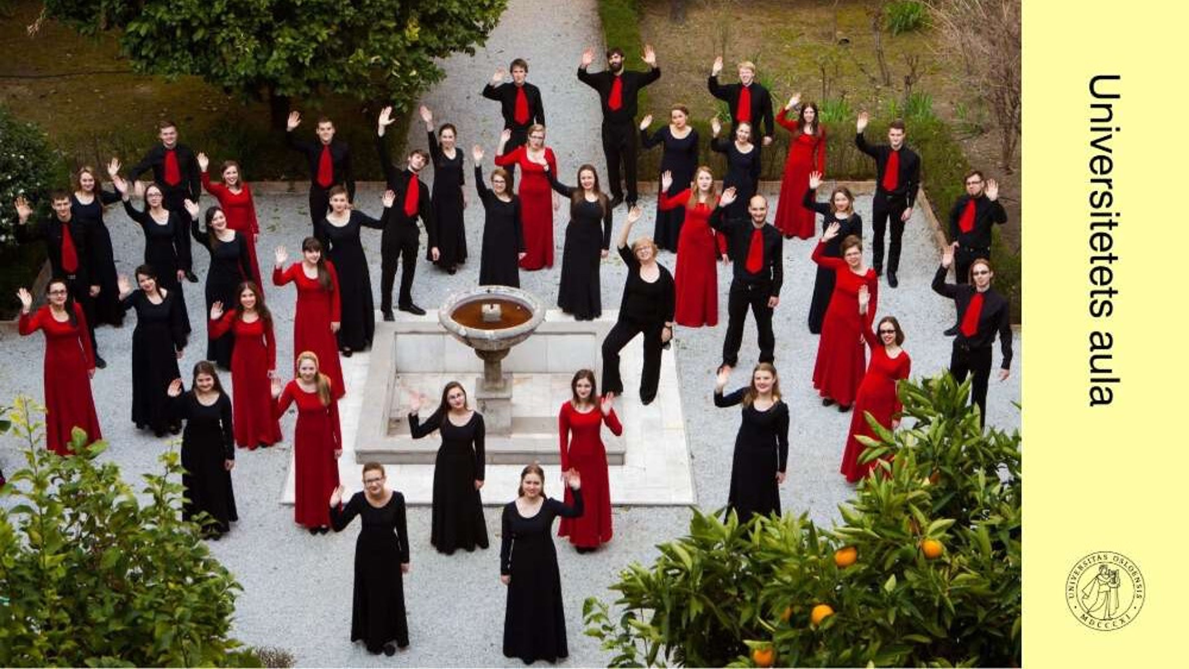 Promotional graphic for Norsk-litauisk samklang i Universitetets aula