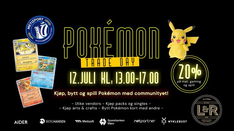 Pokemon Trade Day / Liv & Røre Moa