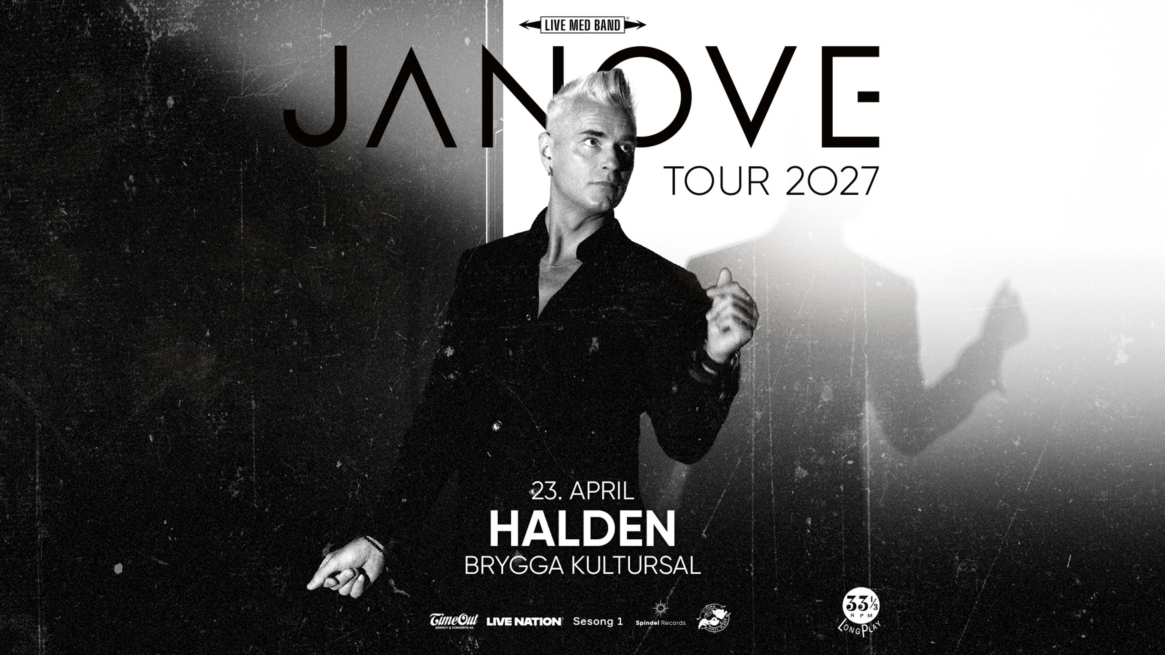 Promotiv grafikk for Janove Ottesen