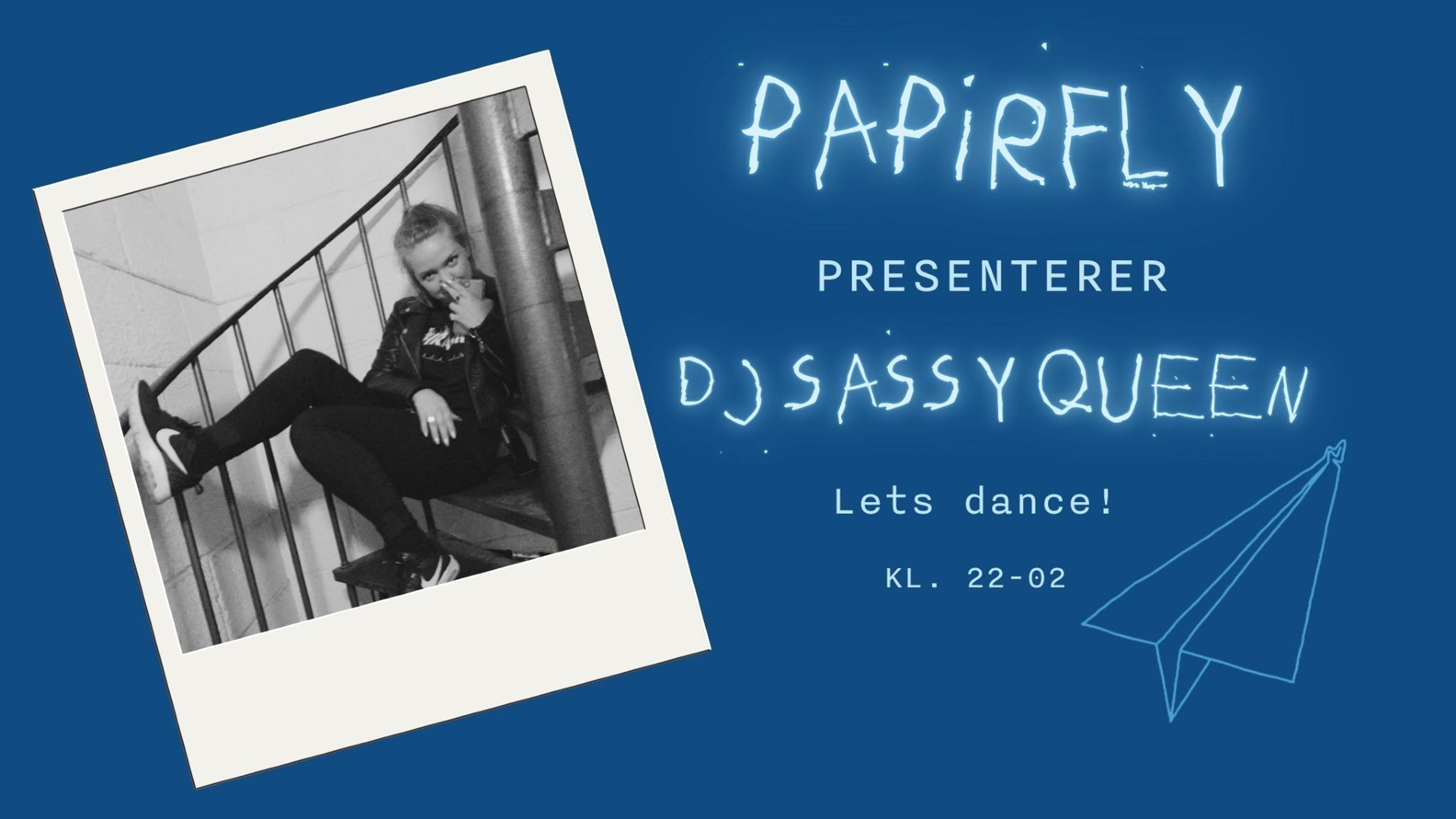 Promotional graphic for DJ Sassy Queen 