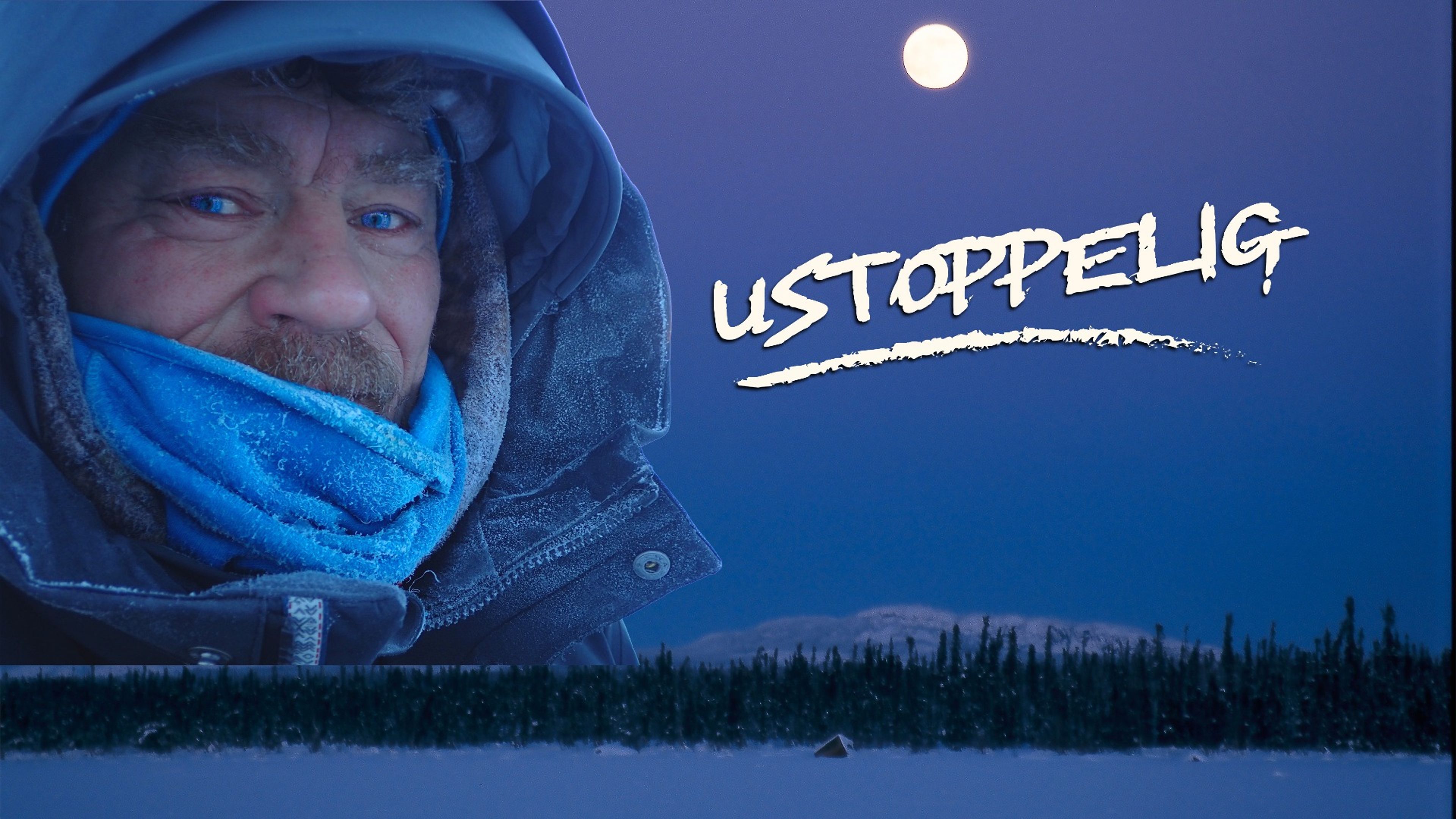 Promotiv grafikk for Ustoppelig - Villmarksshow Med Lars Monsen