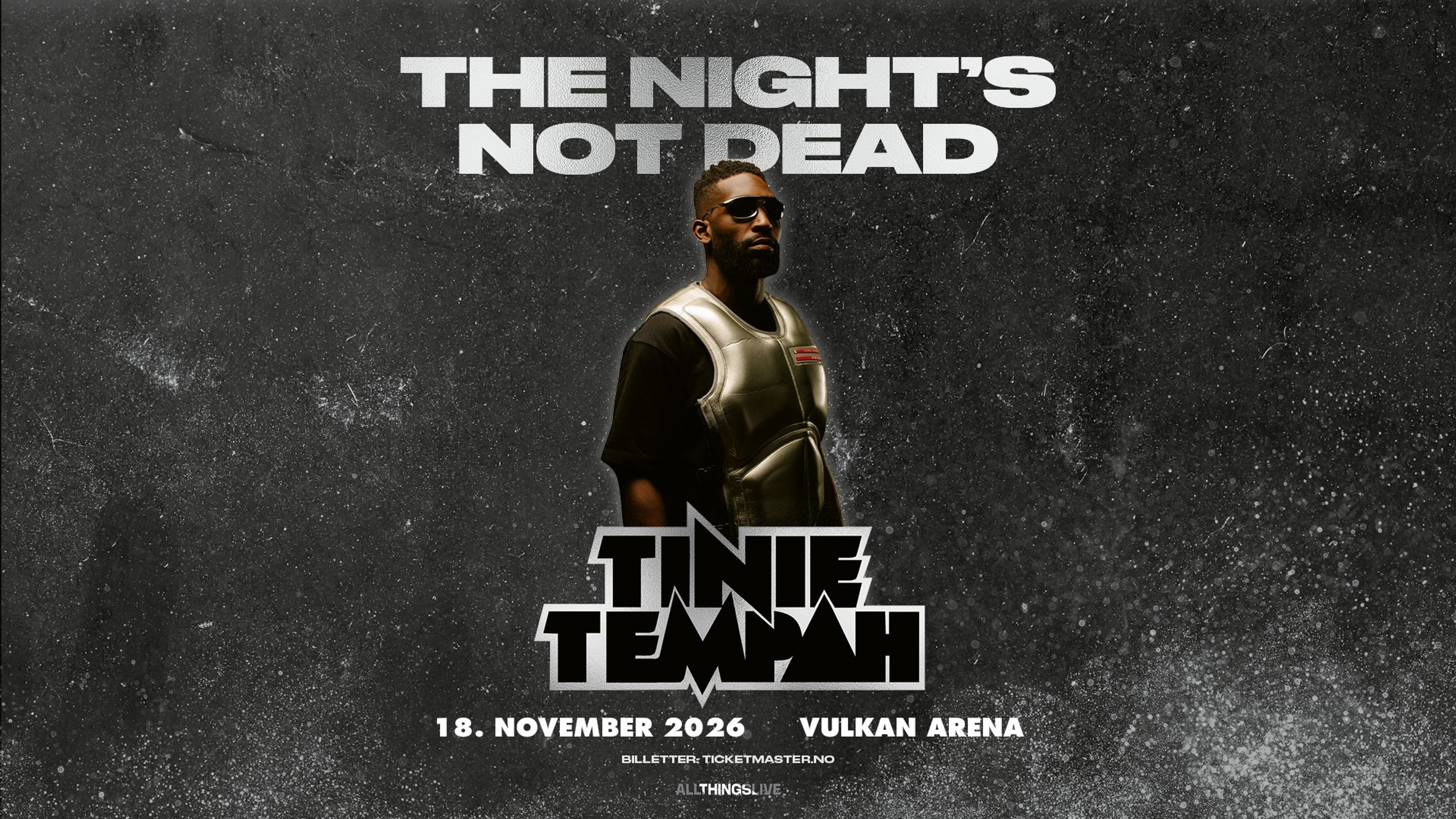 Promotiv grafikk for Tinie Tempah