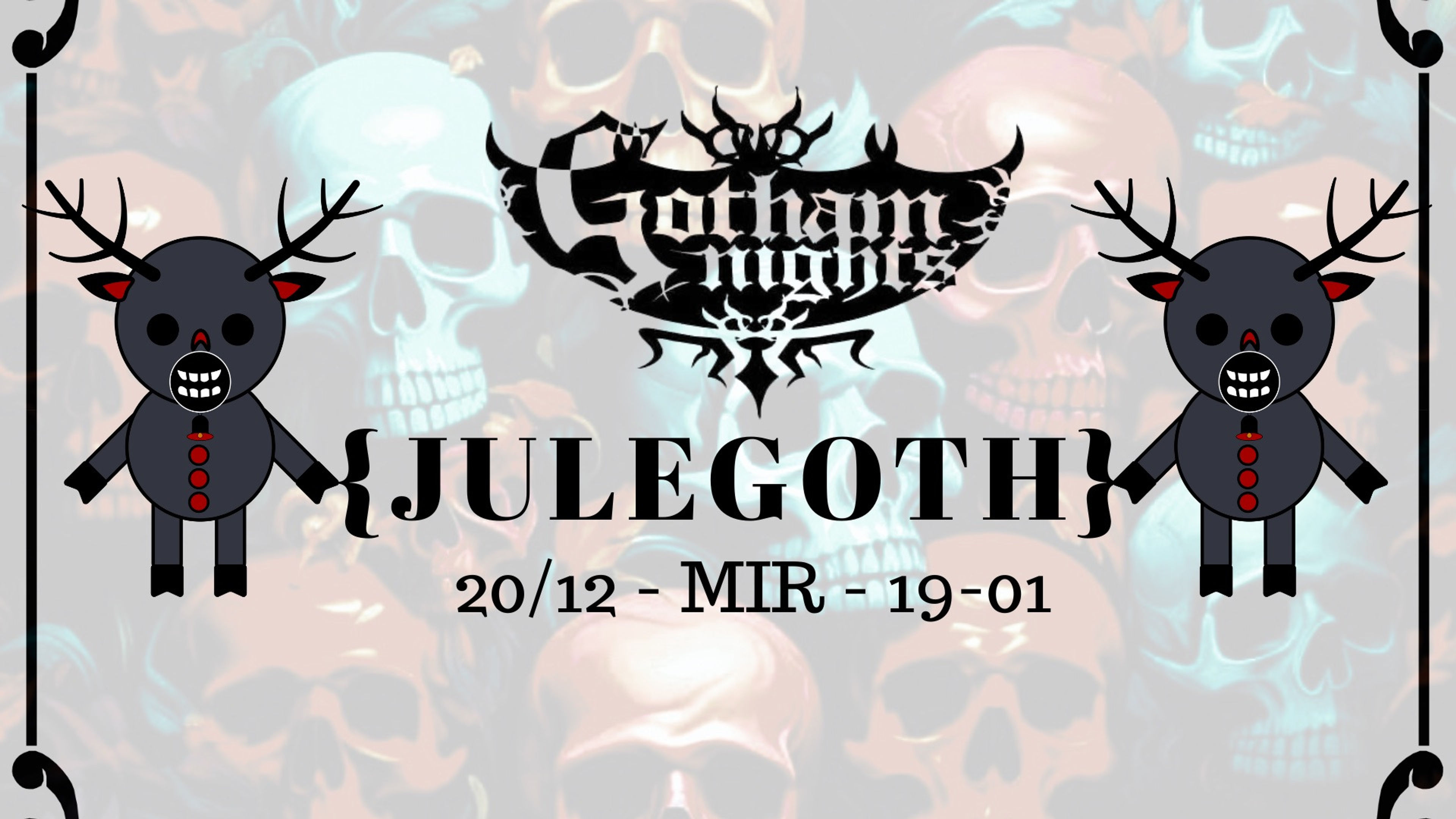 Promotional graphic for JULEGOTH # 2025