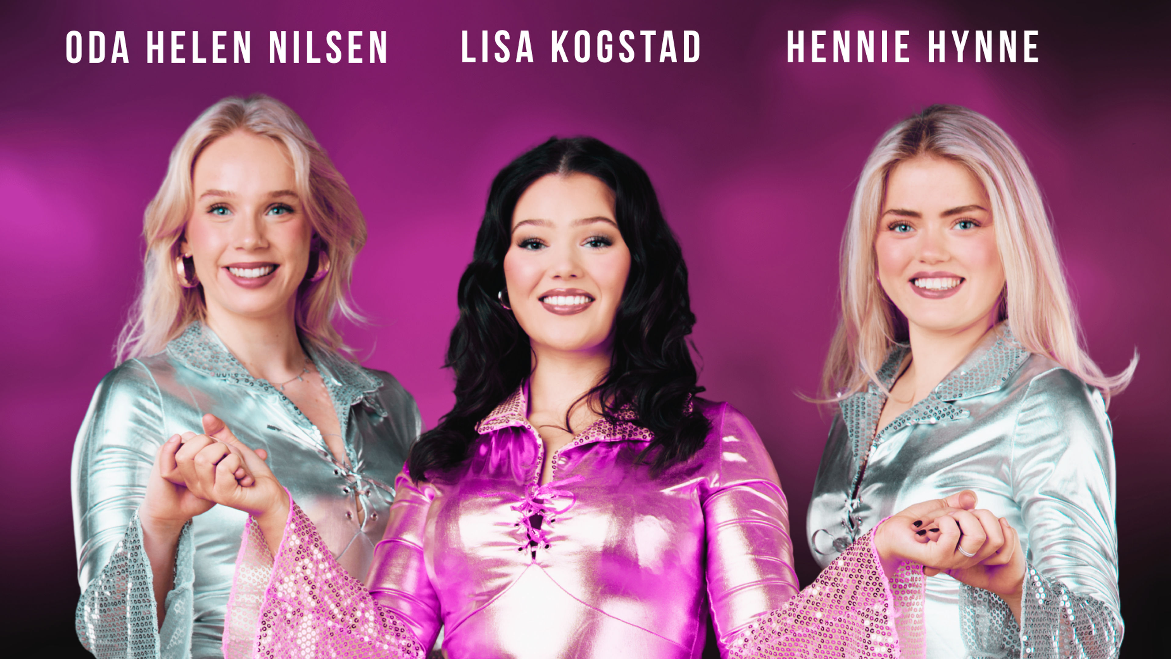 Promotional graphic for  Voulez Vous – ABBA tribute // Varmesentralen