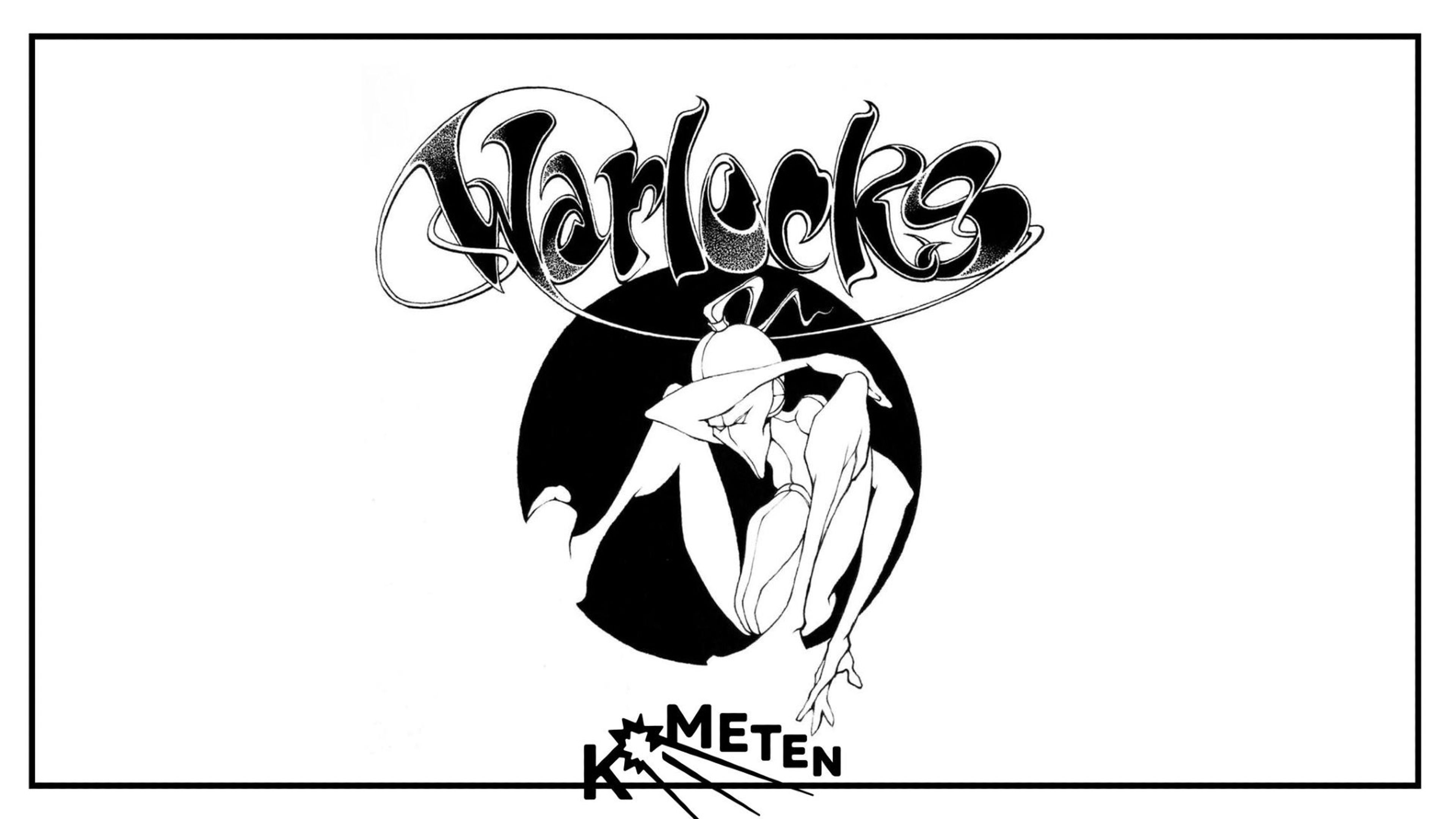Promotional graphic for Warlocks
