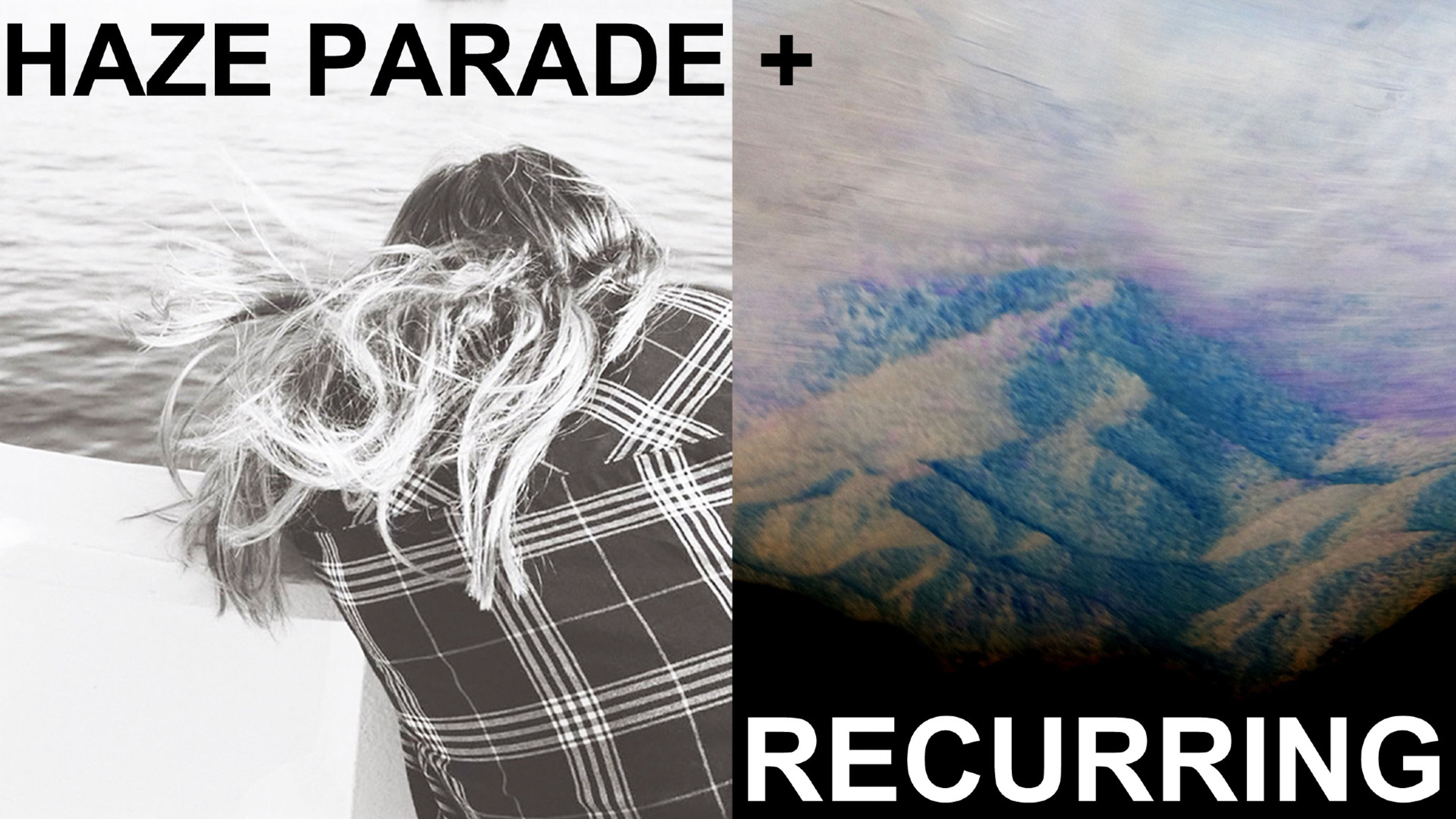 Promotional graphic for Haze Parade // Recurring 