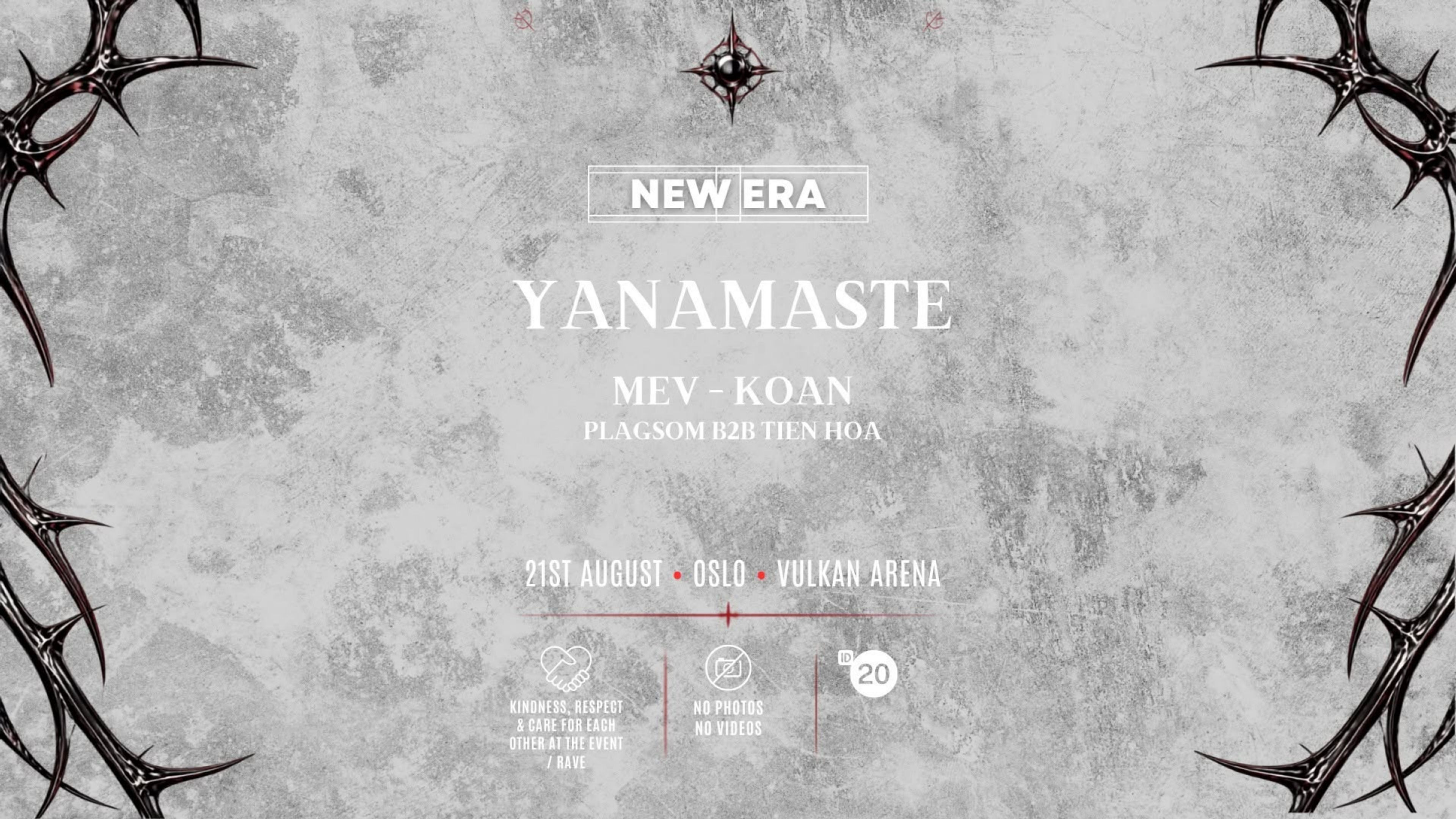 Promotiv grafikk for NEW ERA
