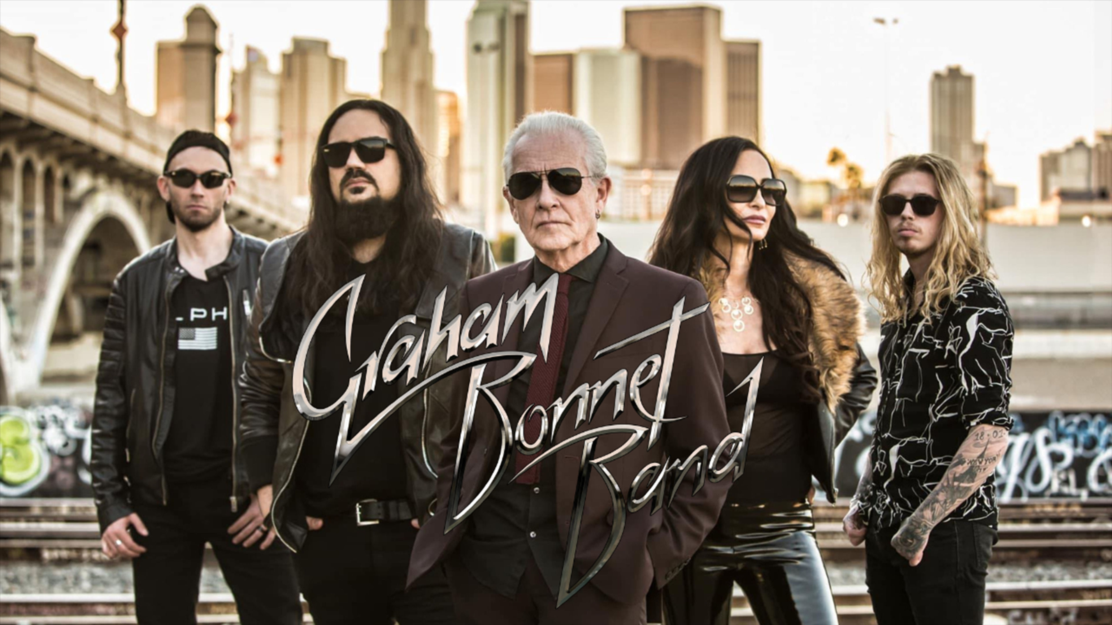 Promotional graphic for Graham Bonnet 