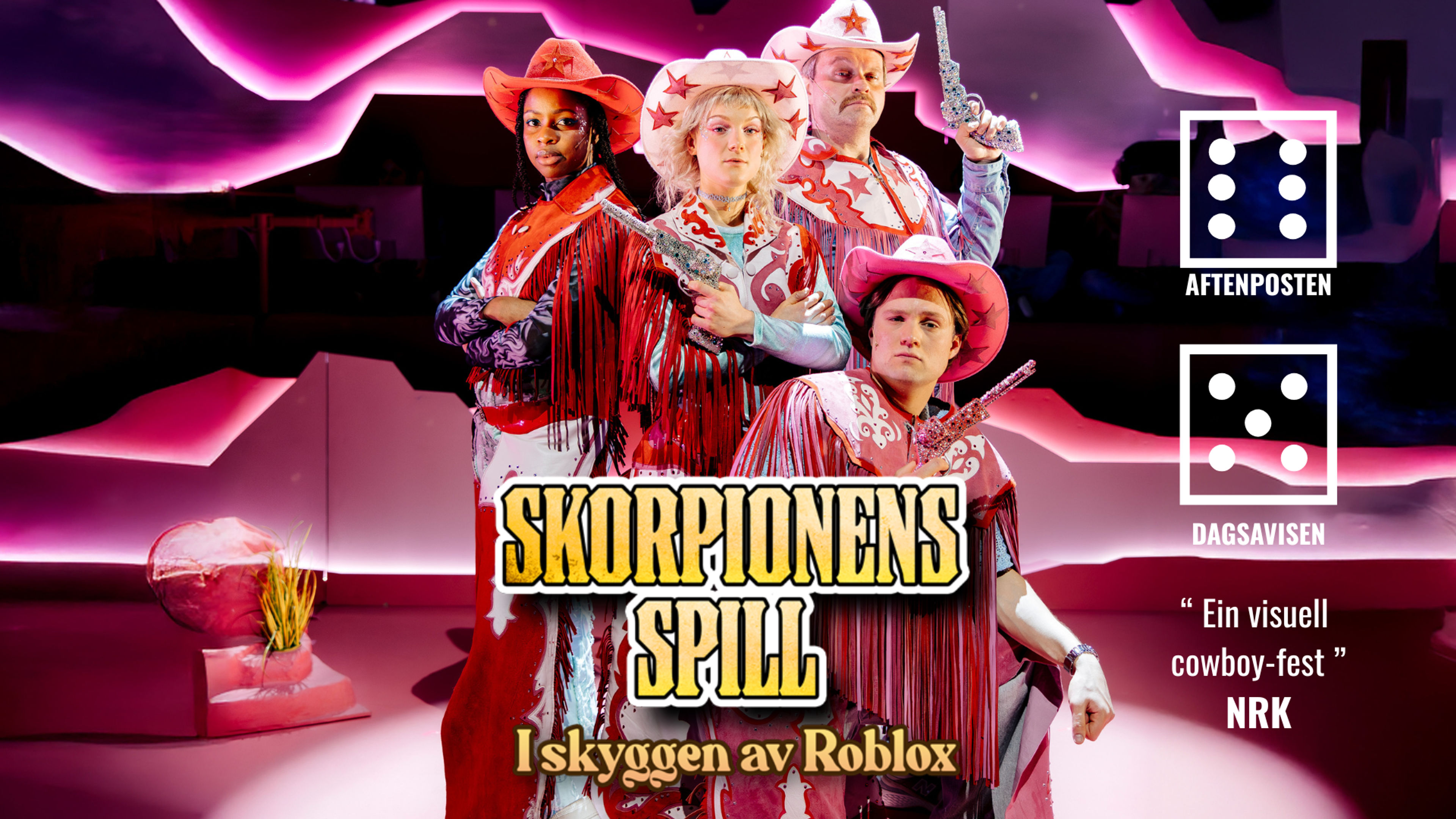 Promotiv grafikk for Skorpionens spill - I skyggen av Roblox