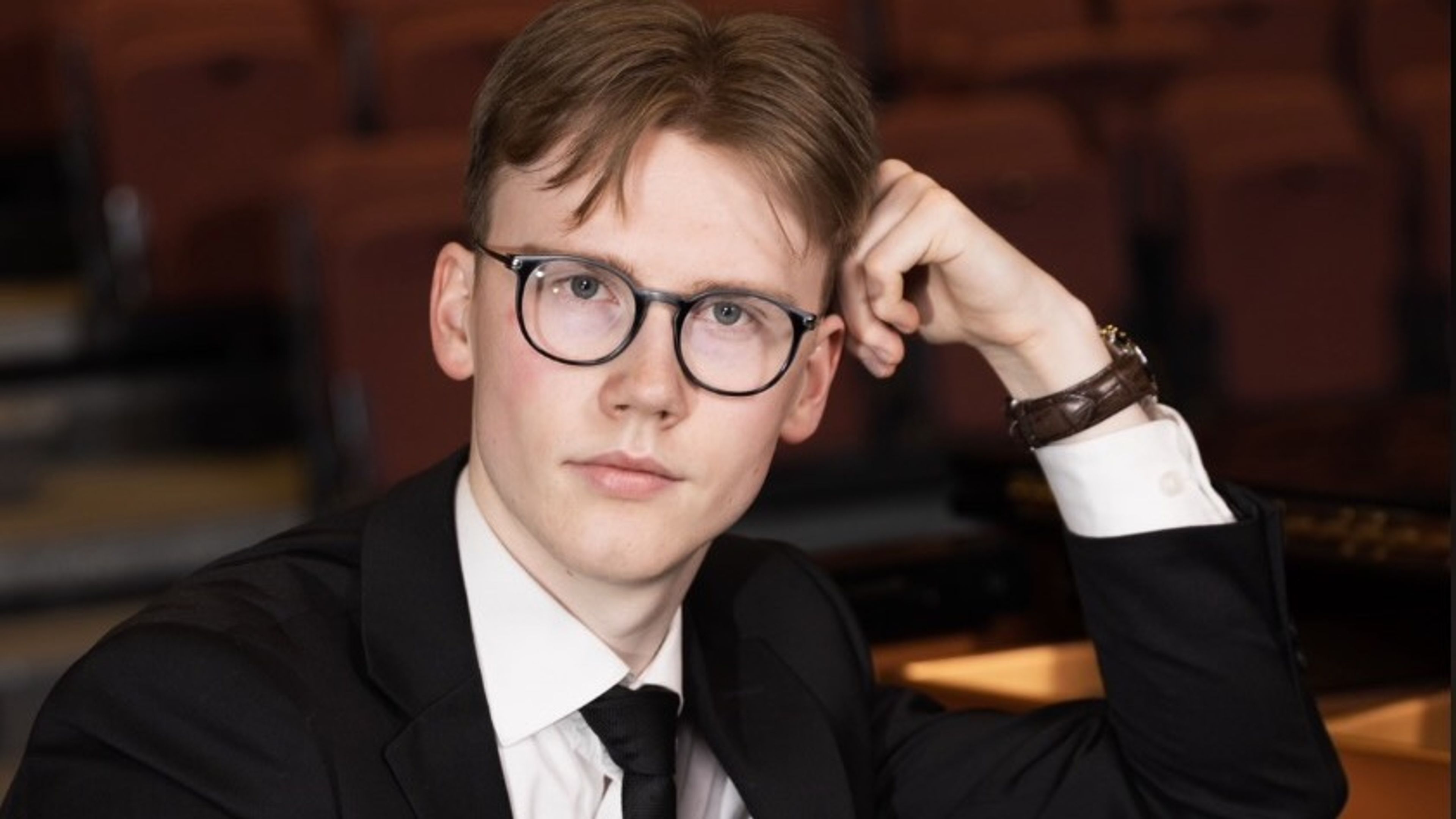 Promotional graphic for Aron Ødegård Kvartett // Juret