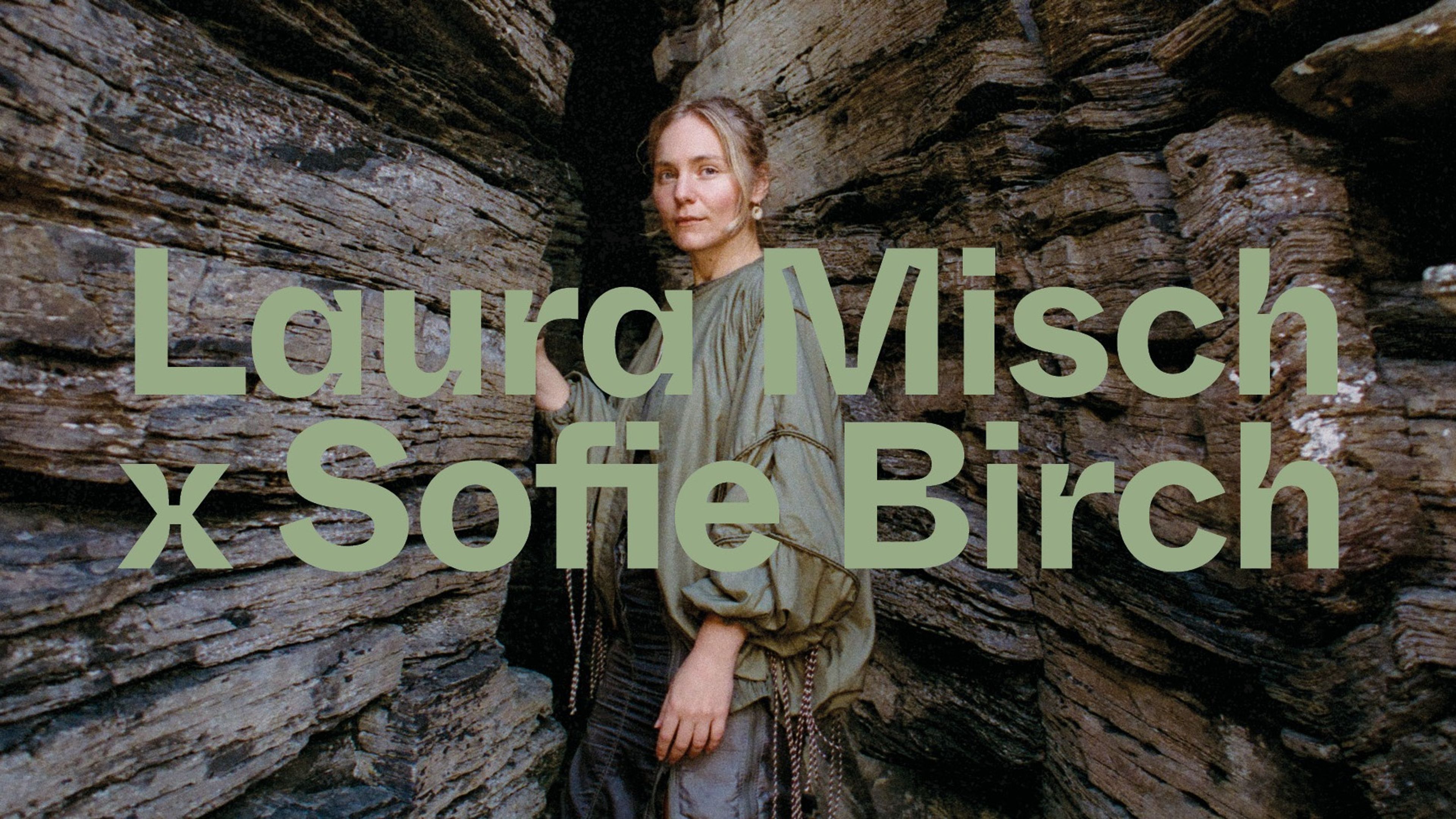 Promotional graphic for Laura Misch x Sofie Birch