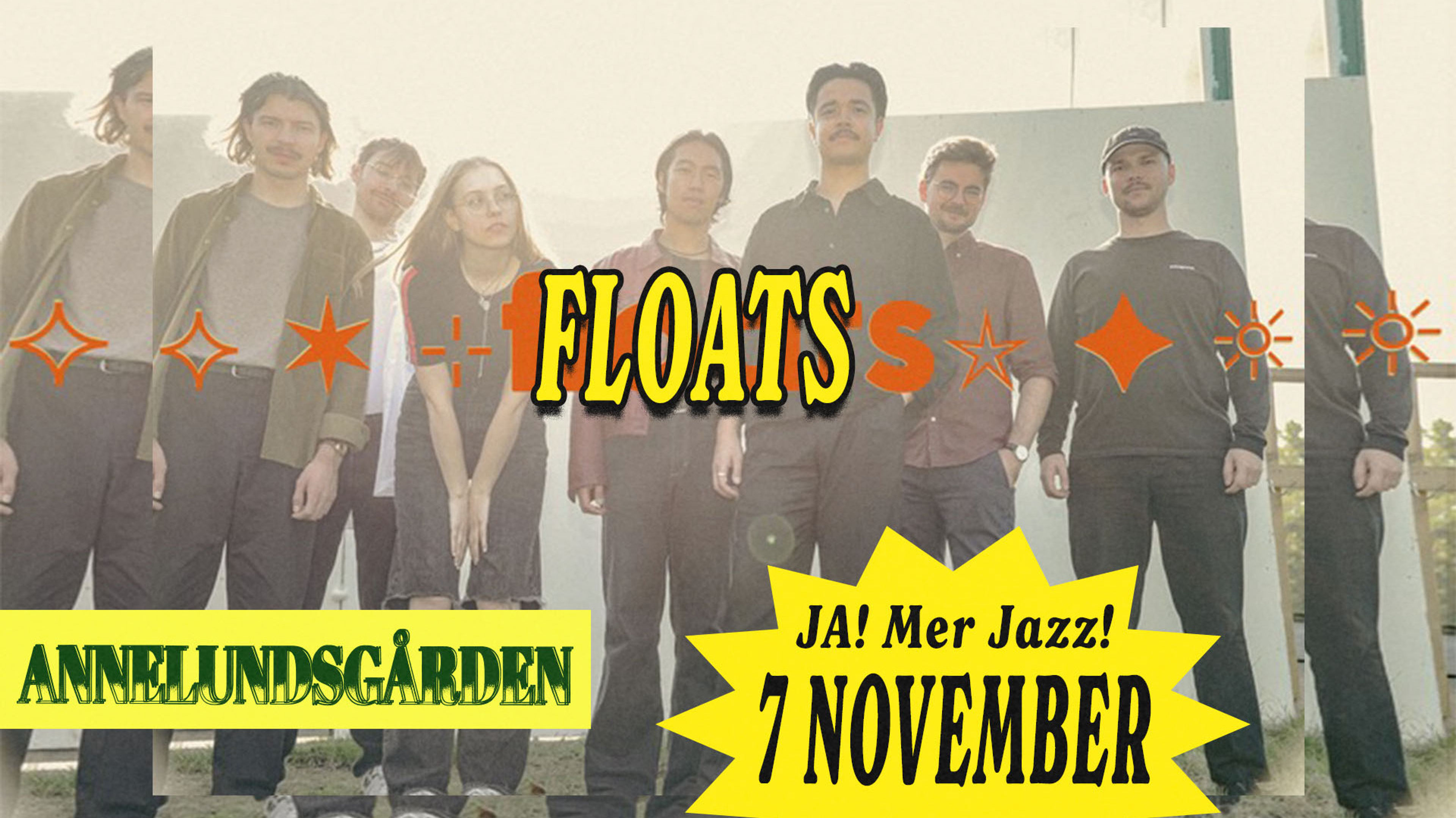 Promotional graphic for Floats