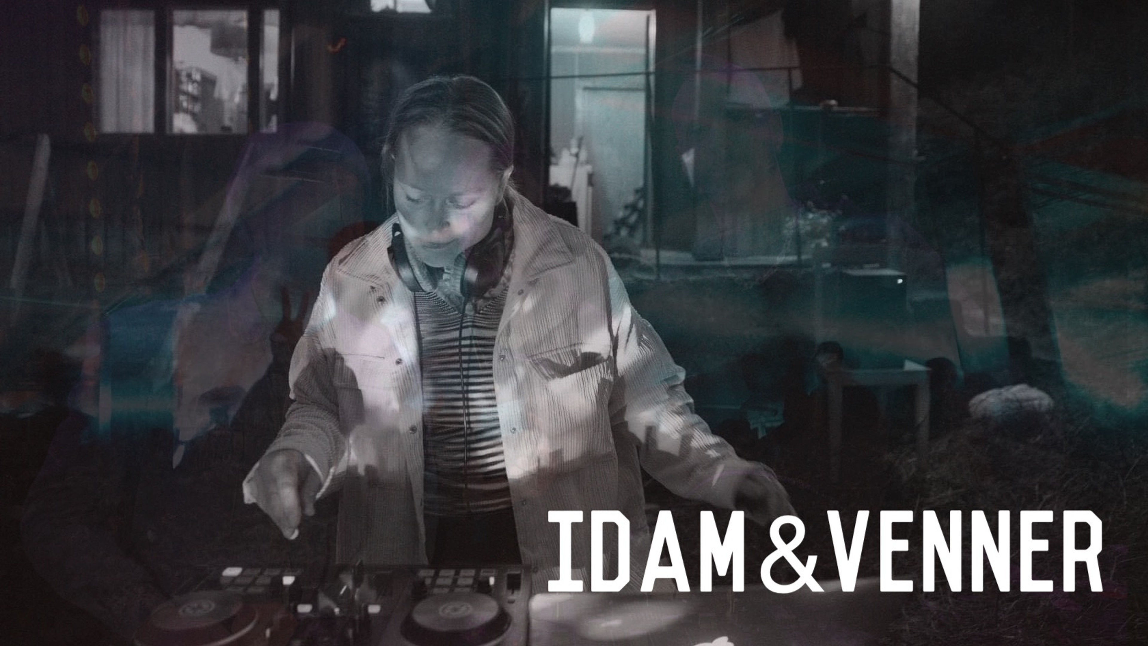 Promotional graphic for IDA M & Venner (DJ's)