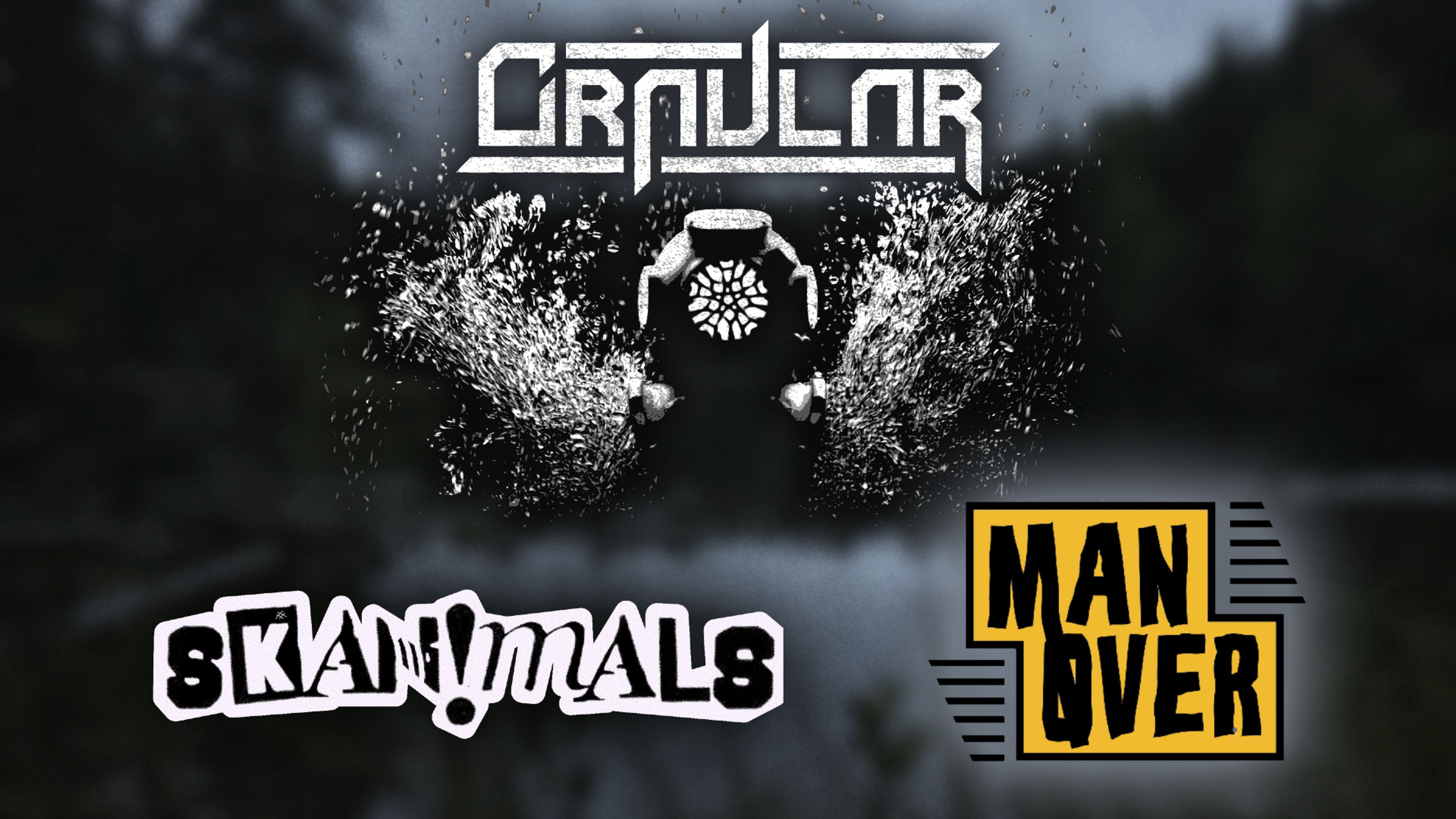 Promotional graphic for Graular//Manøver//Skanimals
