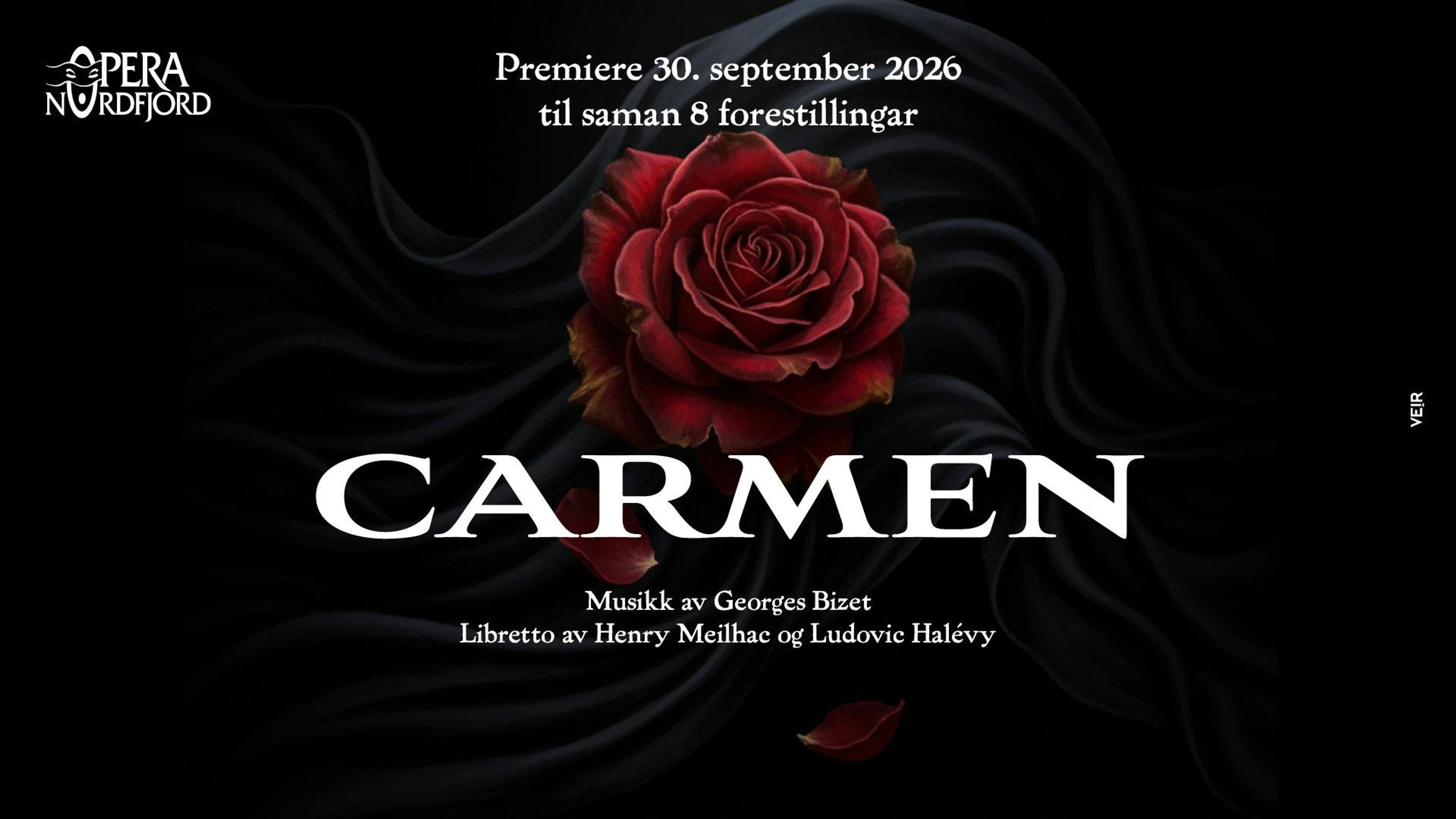 Promotional graphic for Carmen