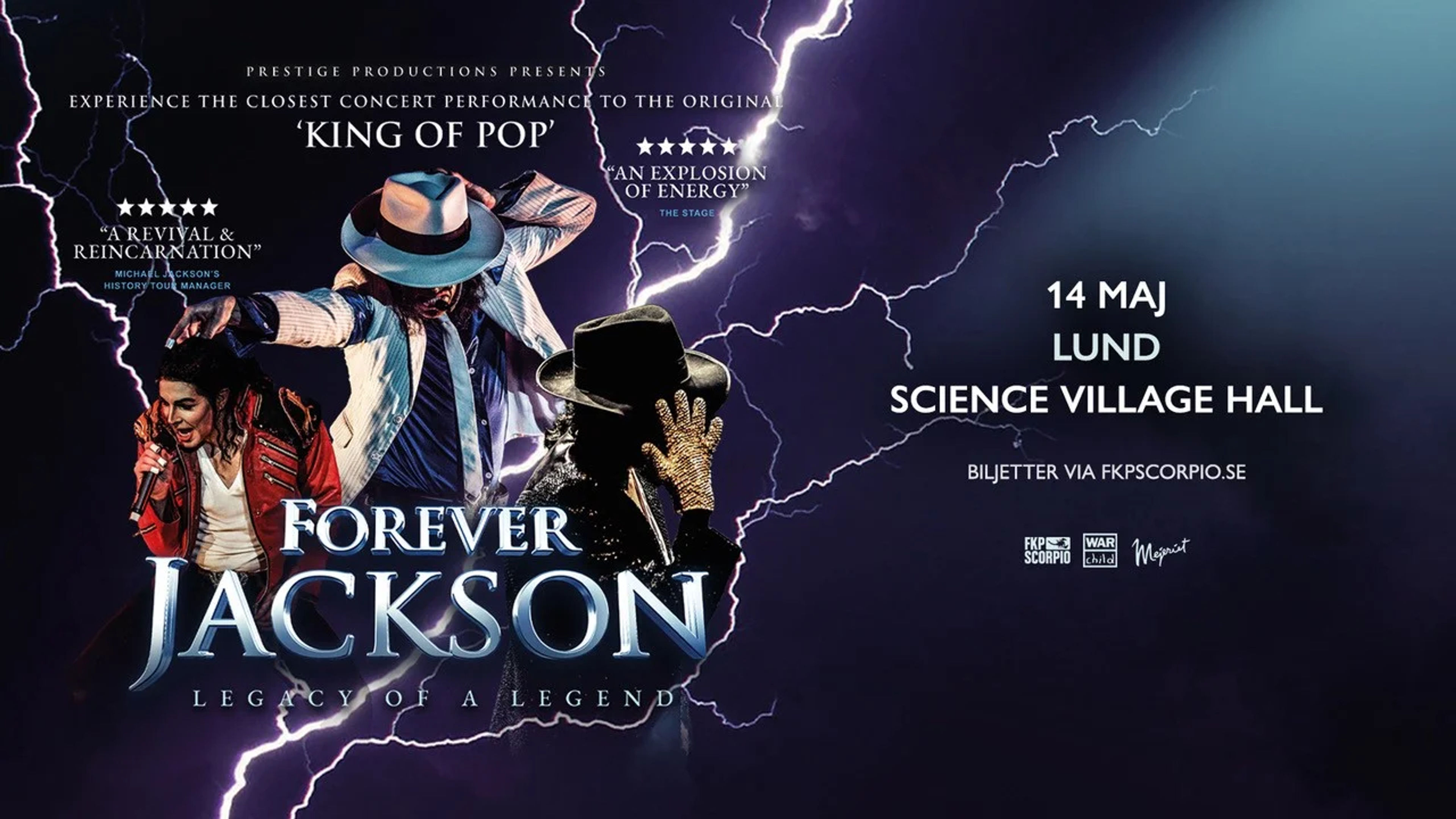 Promotional graphic for Forever Jackson