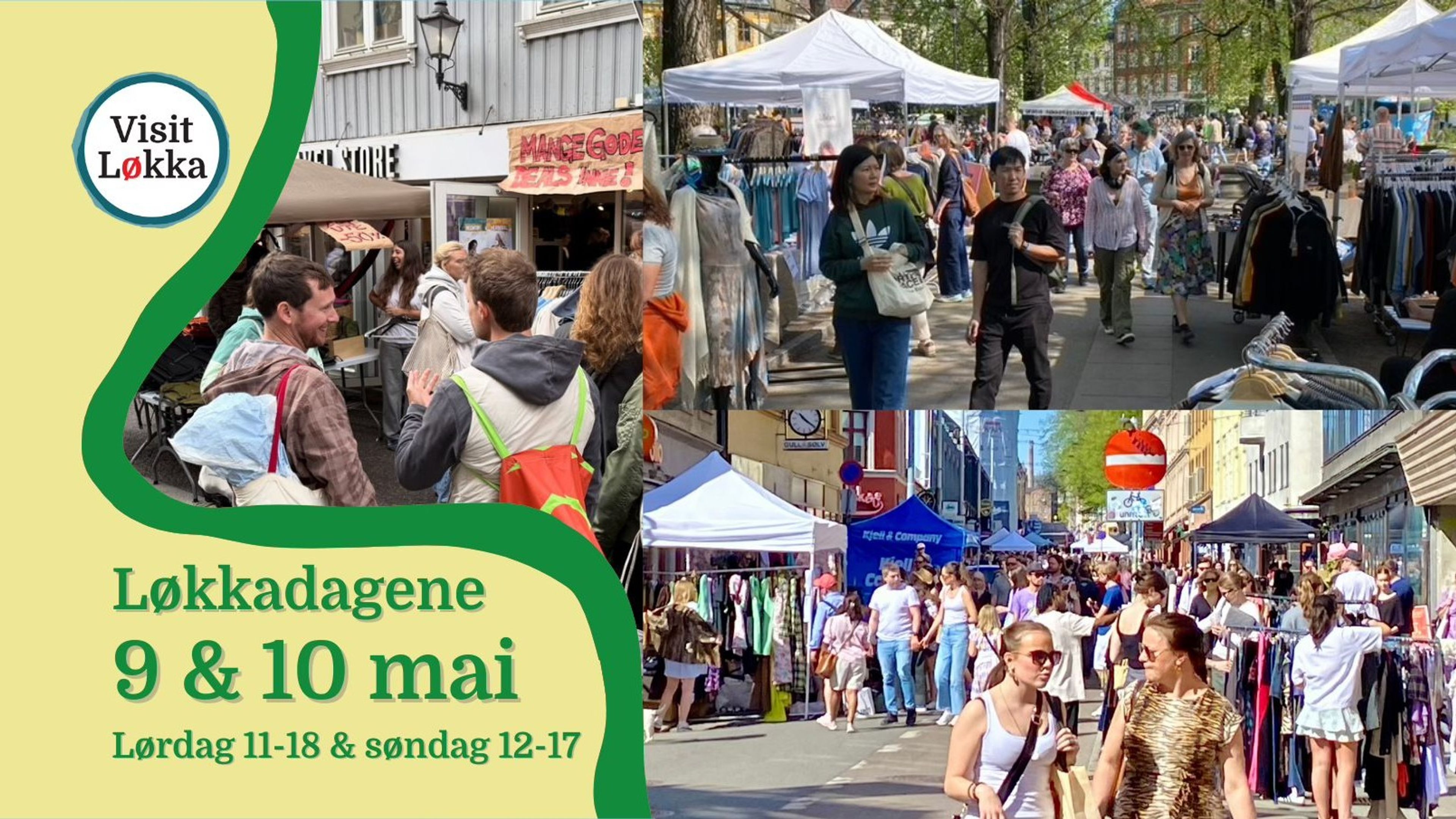 Promotional graphic for Løkkadagene
