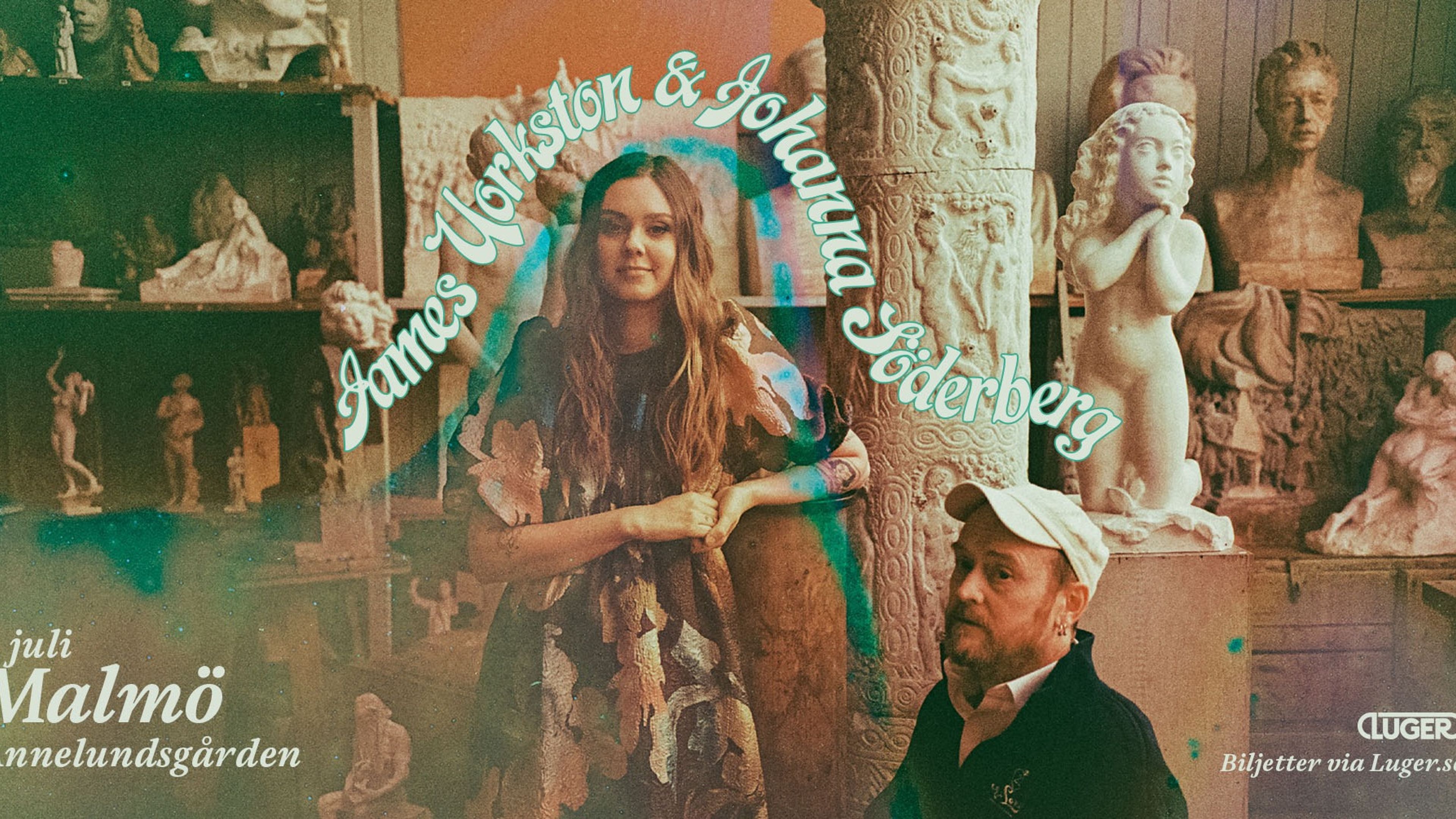 Promotional graphic for James Yorkston & Johanna Söderberg