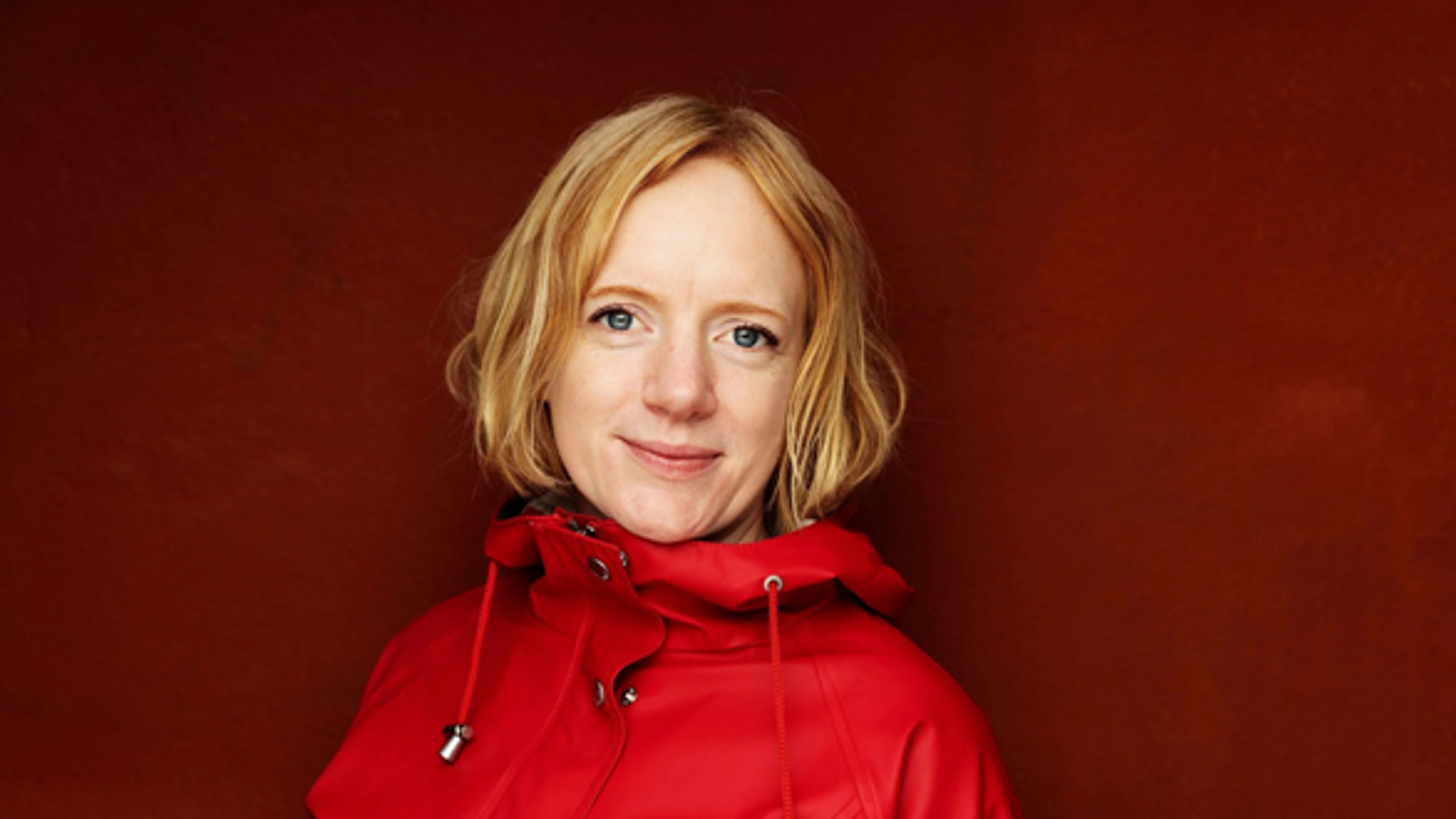 Promotional graphic for «Ukraina - En vinterreise»  - foredrag med Erika Fatland