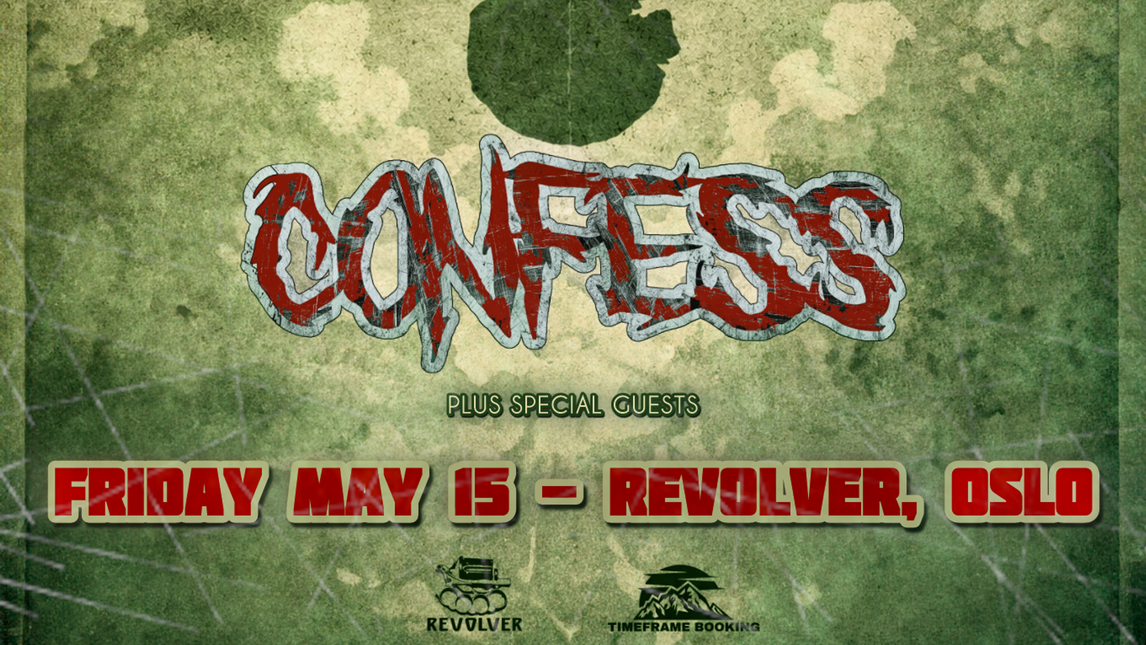 Promotional graphic for CONFESS 