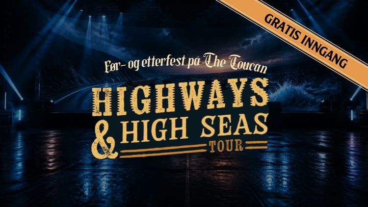 Før- og etterfest på The Toucan: Home Free: Highways & High Seas Tour