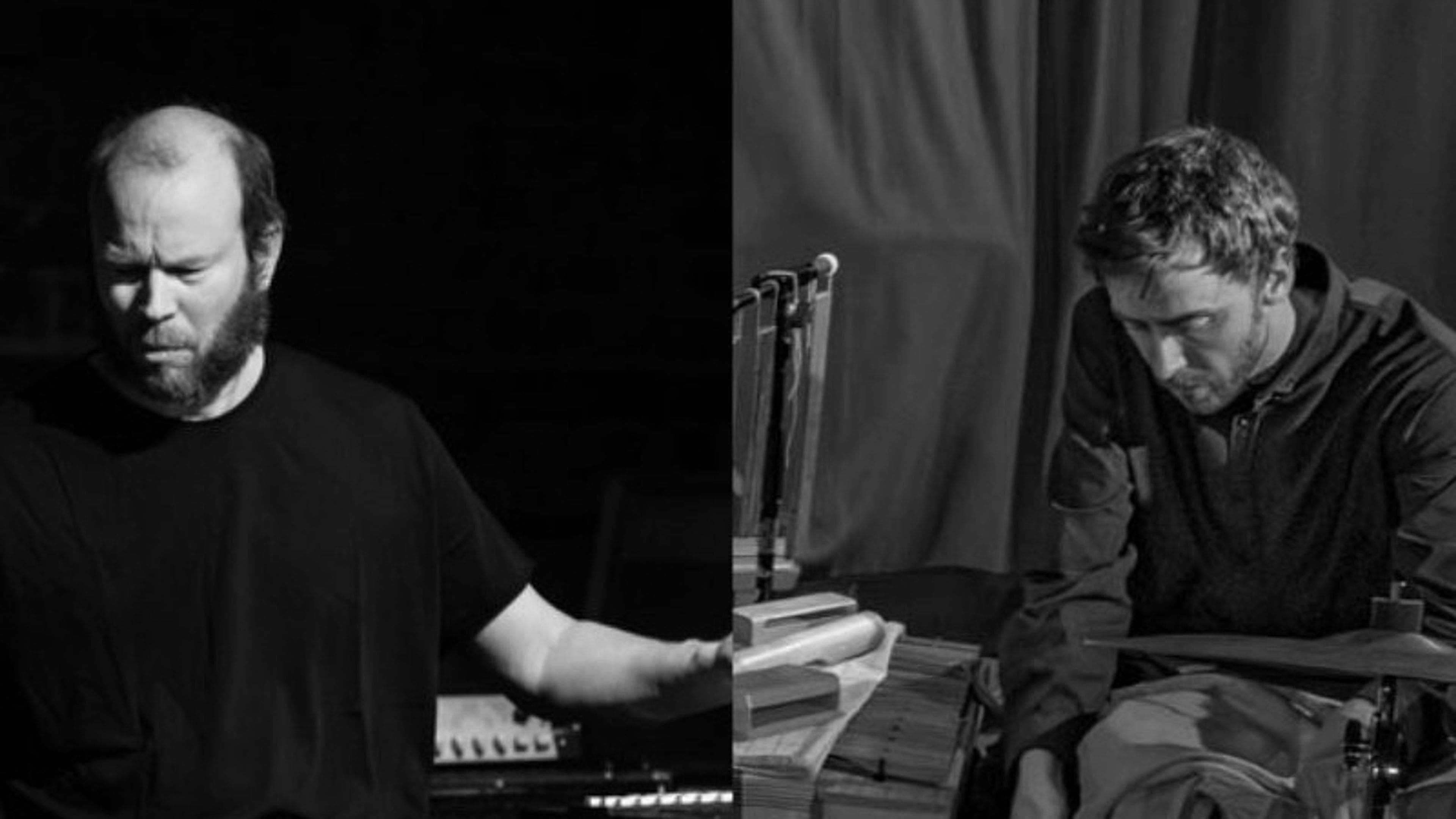 Promotional graphic for Wallumrød/Gismervik duo + Natali Abrahamsen Garner + Håvard Volden @ JURET PÅ HUSET