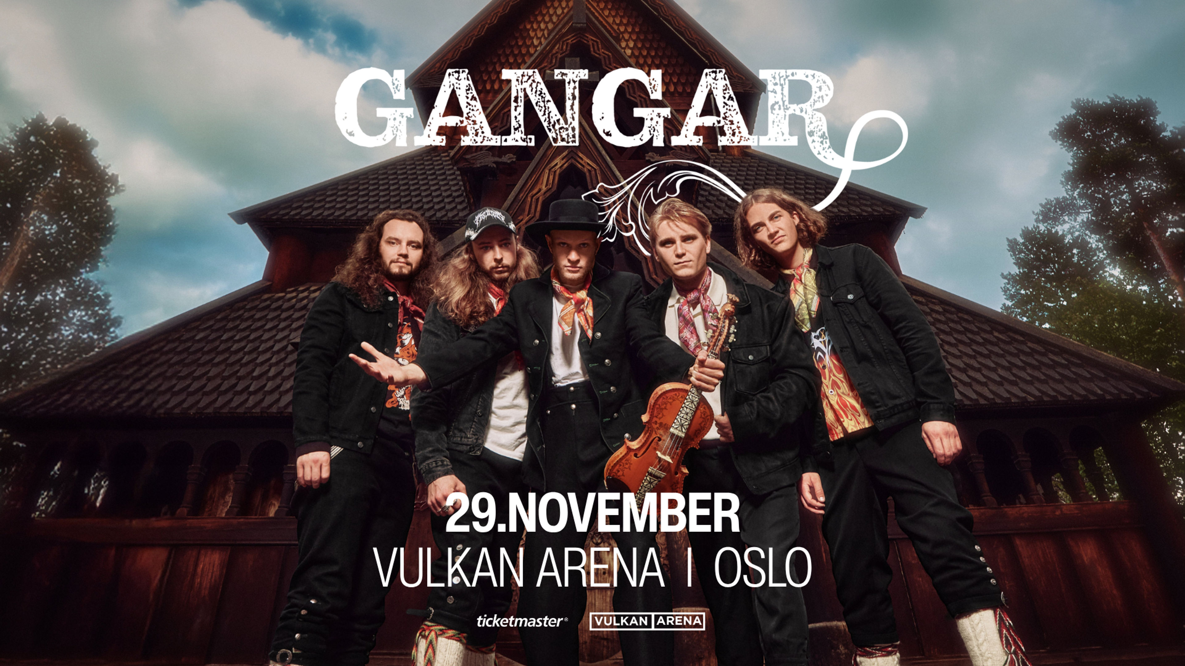 Promotiv grafikk for Gangar