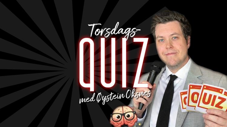 Torsdagers Quiz med Øystein Oksnes