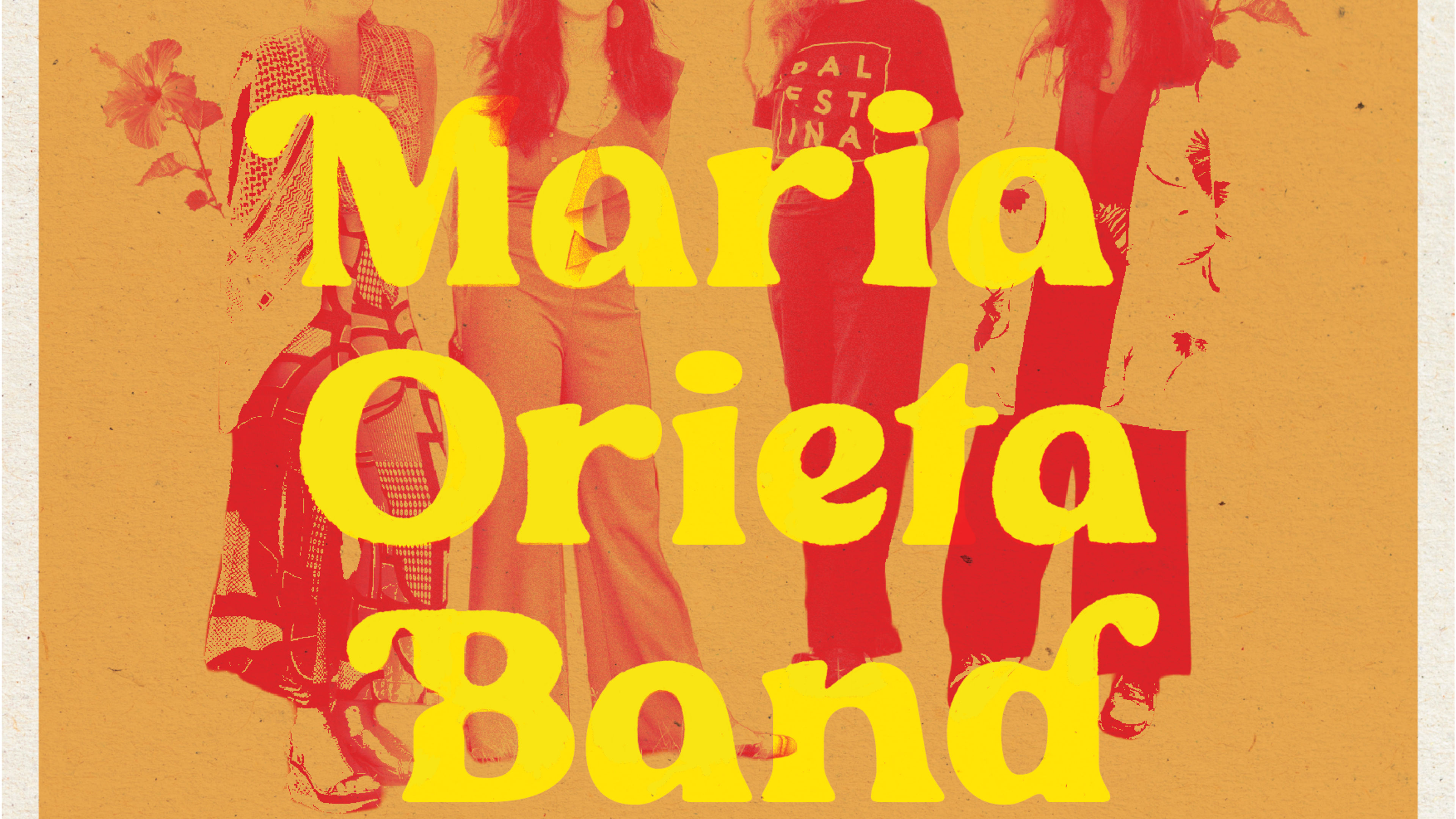 Promotional graphic for MARIA ORIETA BAND + SUPP: TBA