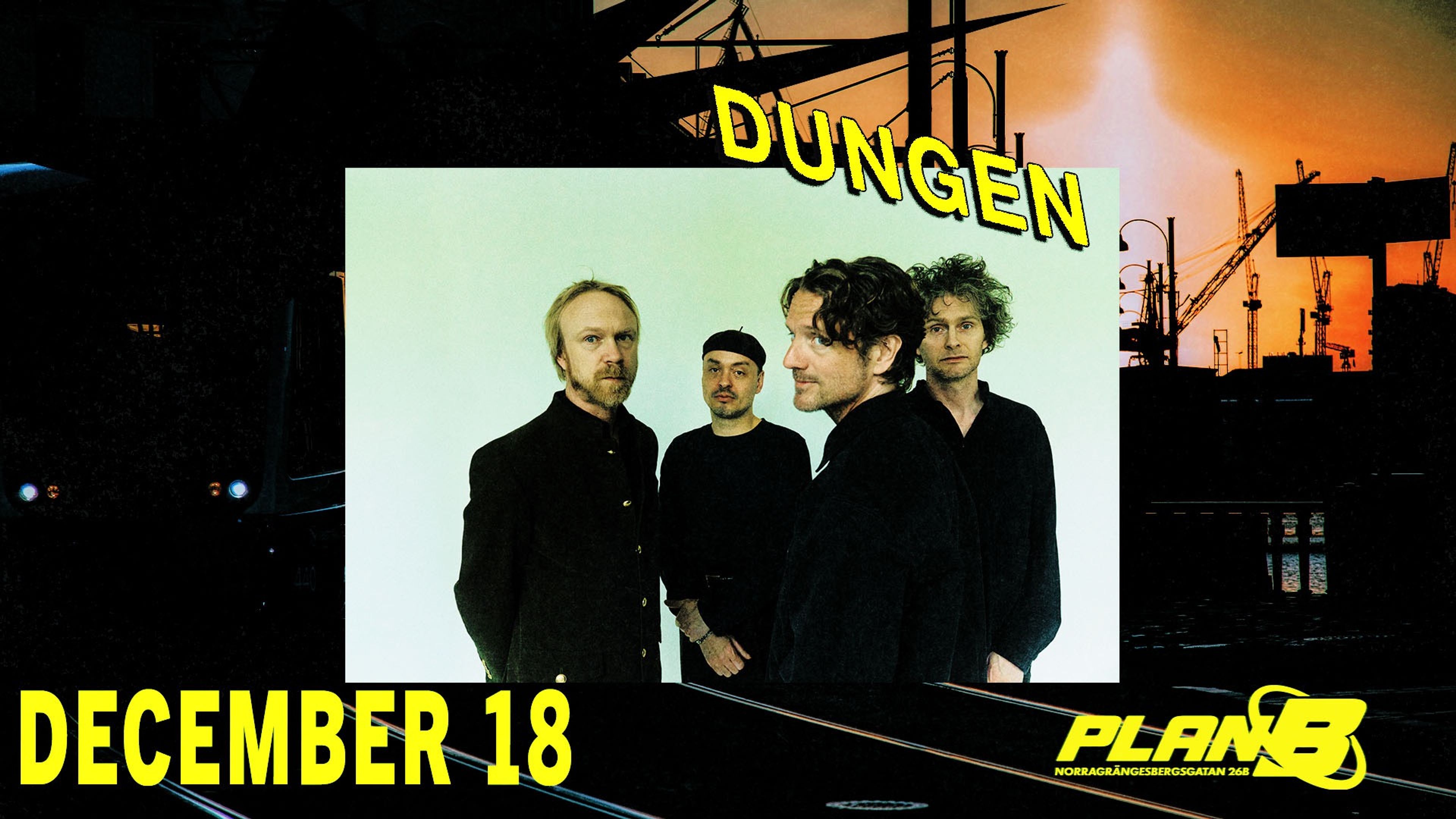Promotional graphic for Dungen