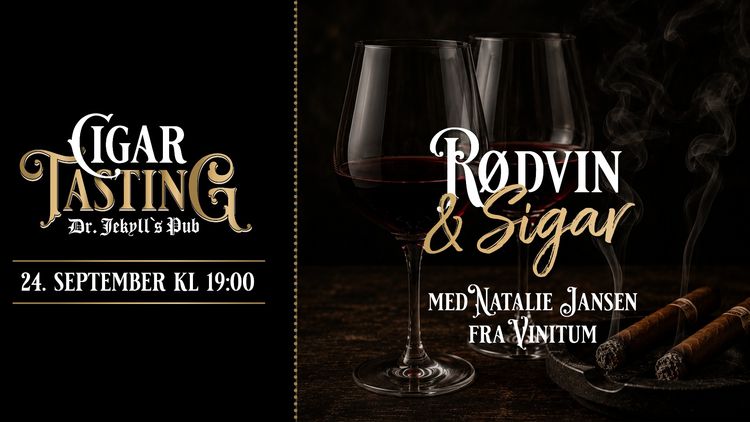 Rødvin & sigar med Natalie Jansen fra Vinitum