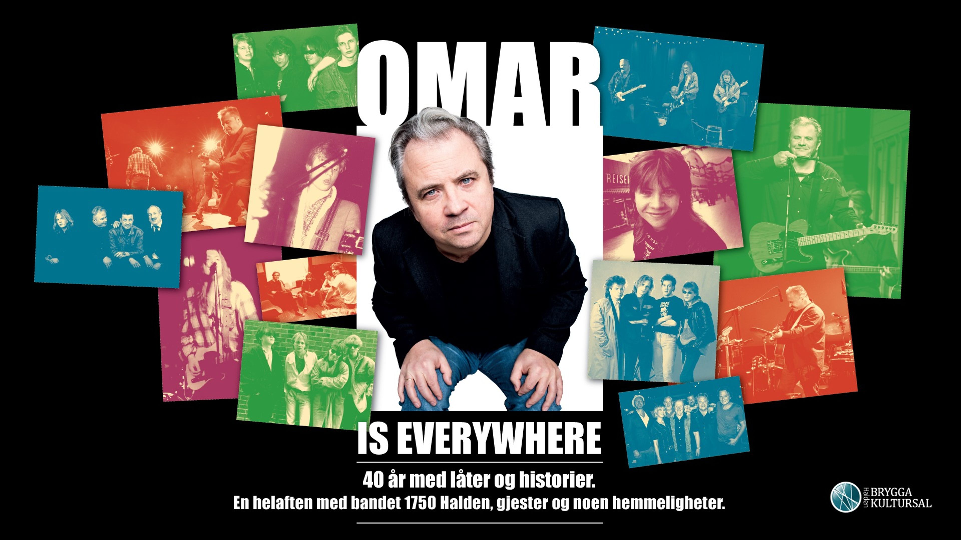 Promotiv grafikk for Omar is Everywehere