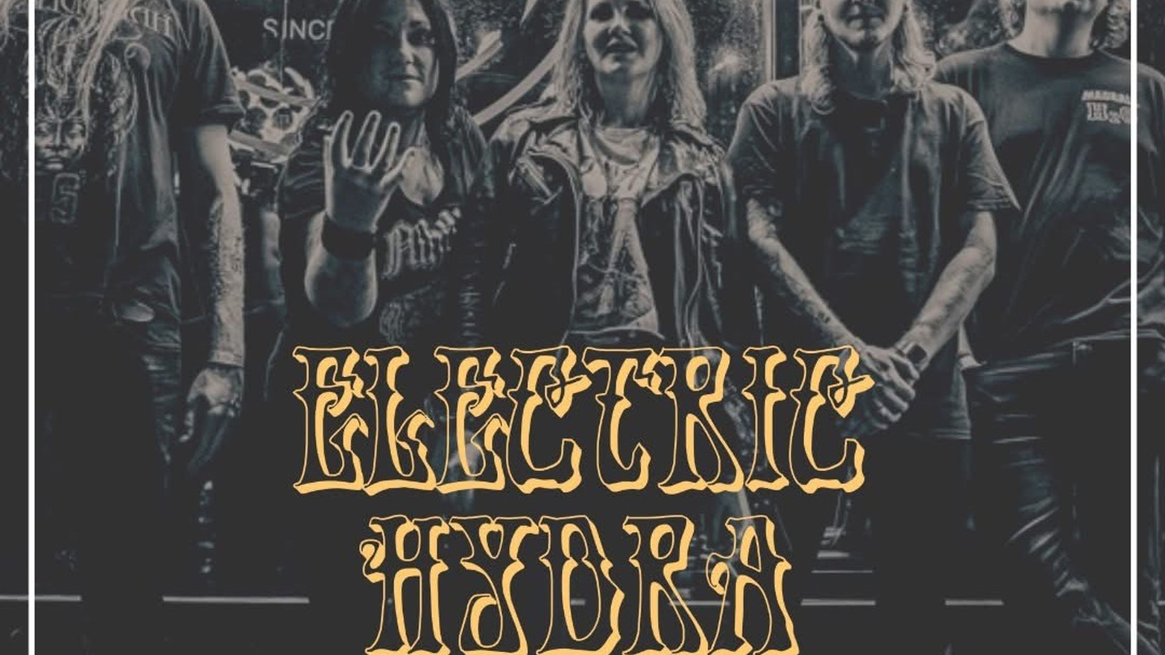 Promotional graphic for Electric Hydra + Mother Trudy // Live