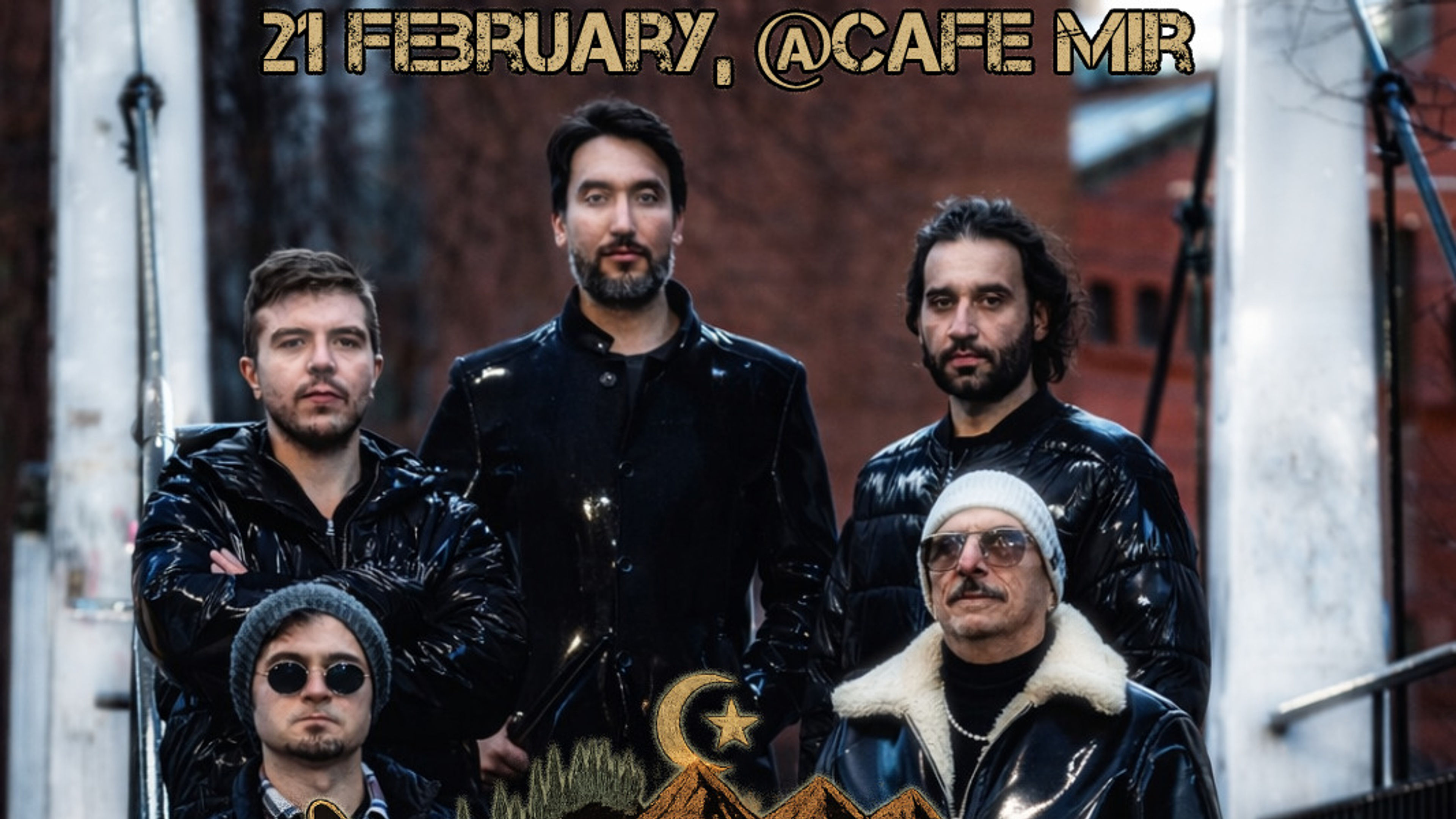 Promotional graphic for AnatoLaks - Turkish Rock Hits Live Performance & Turkish Hits DJ Performance