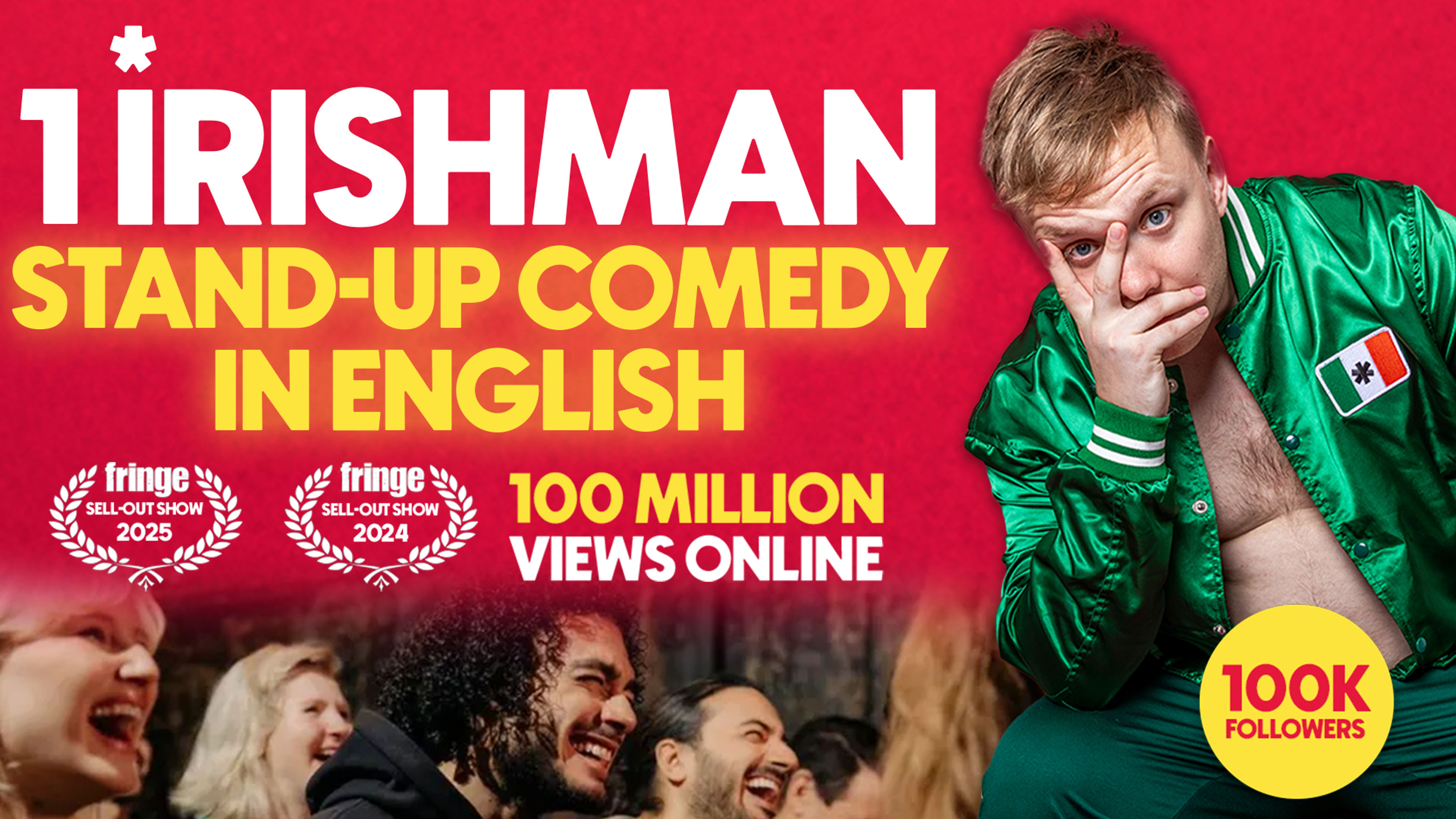 Promotional graphic for Reece Kidd Comedy Show