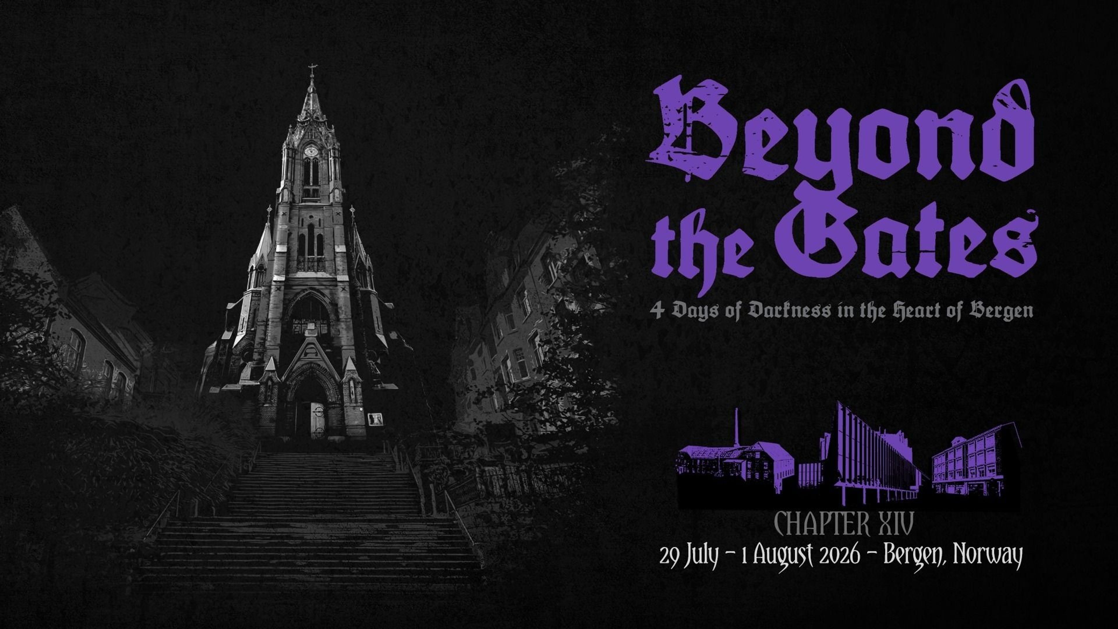 Promotional graphic for Beyond the Gates 2026 Night Shift 30.07