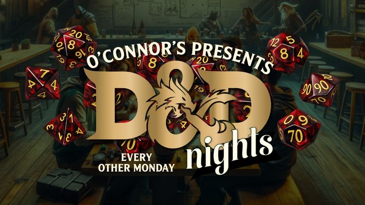D&D Kveld hos O’Connor’s Bergen 🐉⚔️