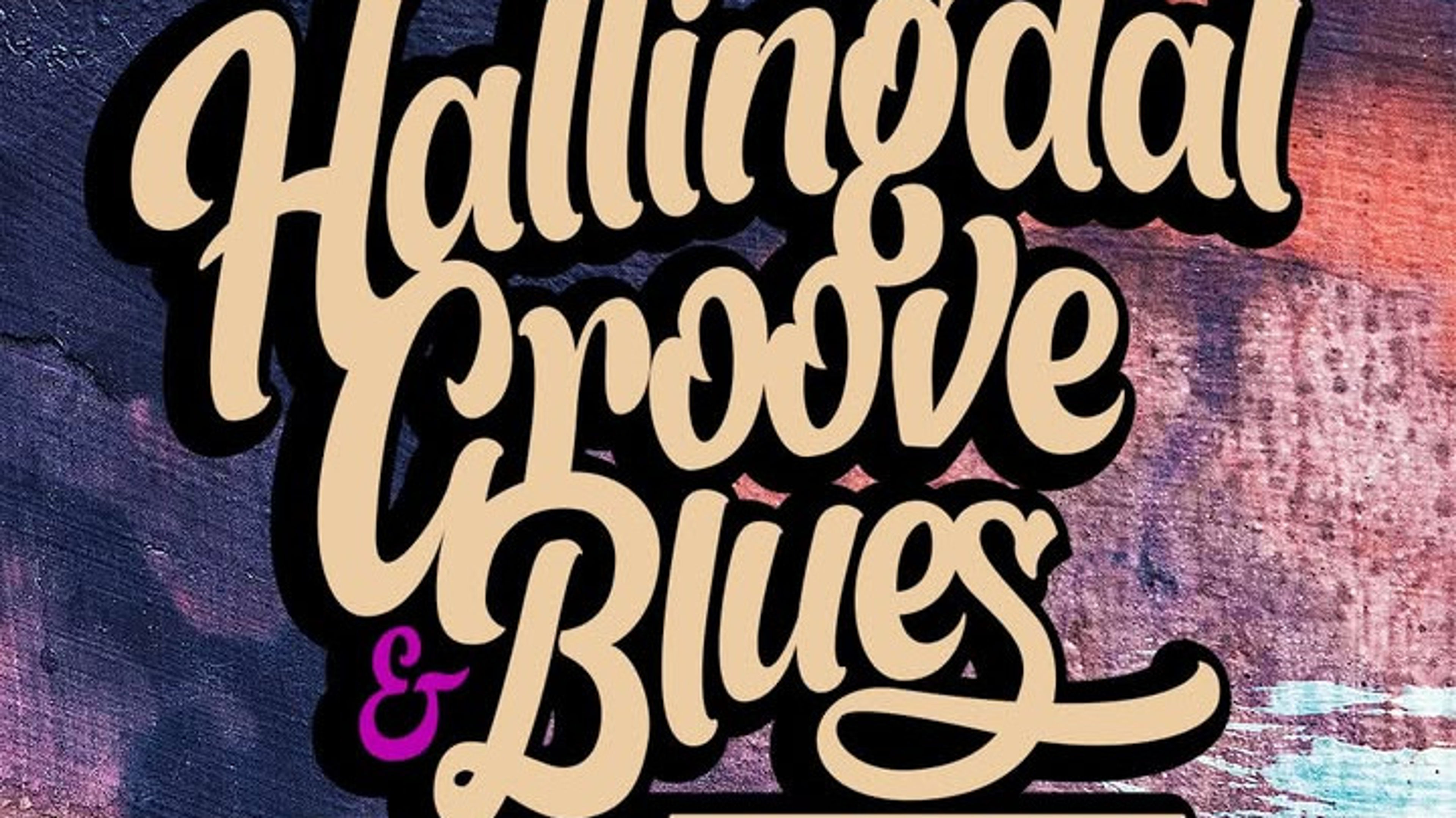 Promotional graphic for Hallingdal Groove & Blues Kooperativ