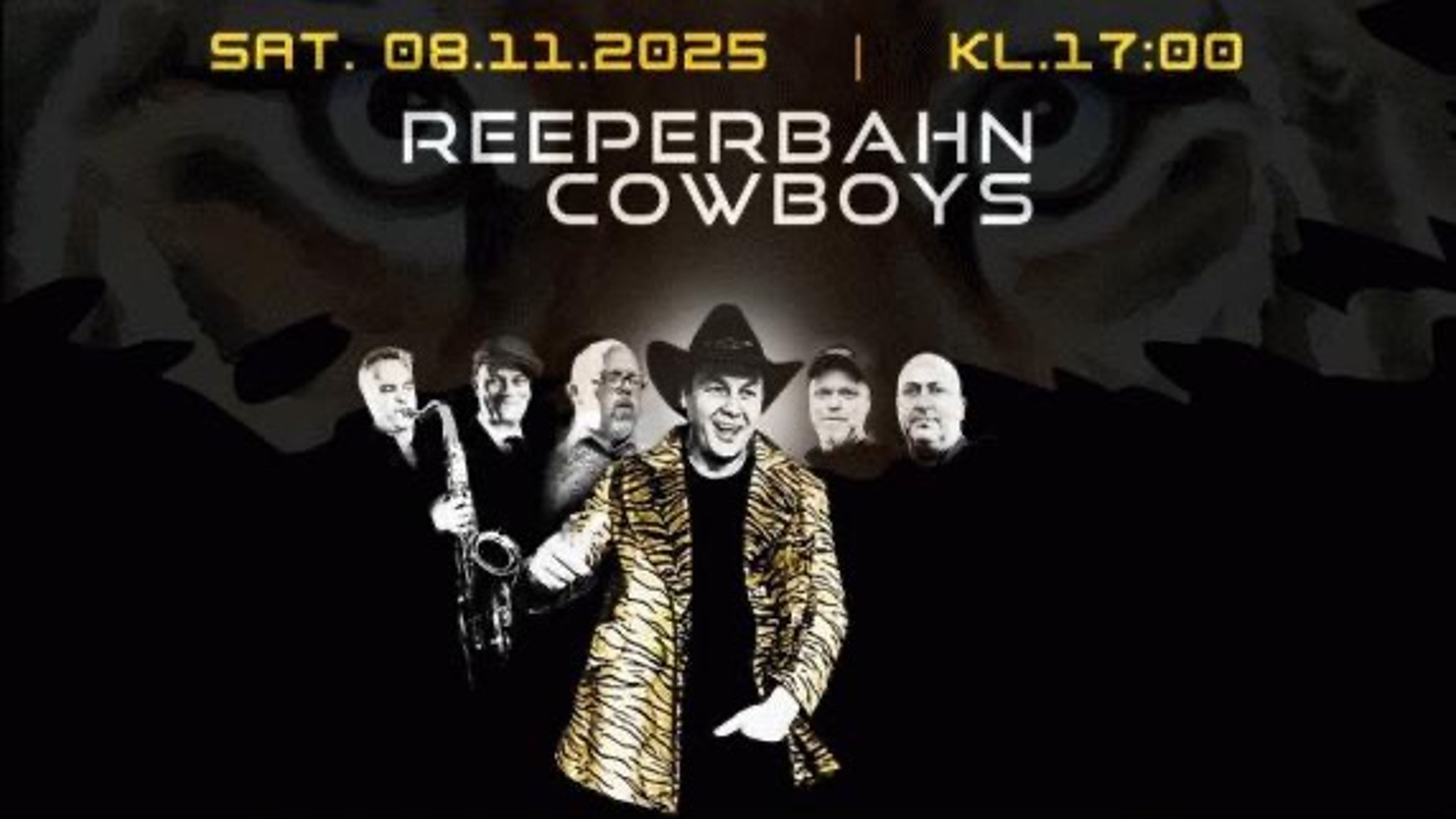 Promotional graphic for Reeperbahn Cowboys