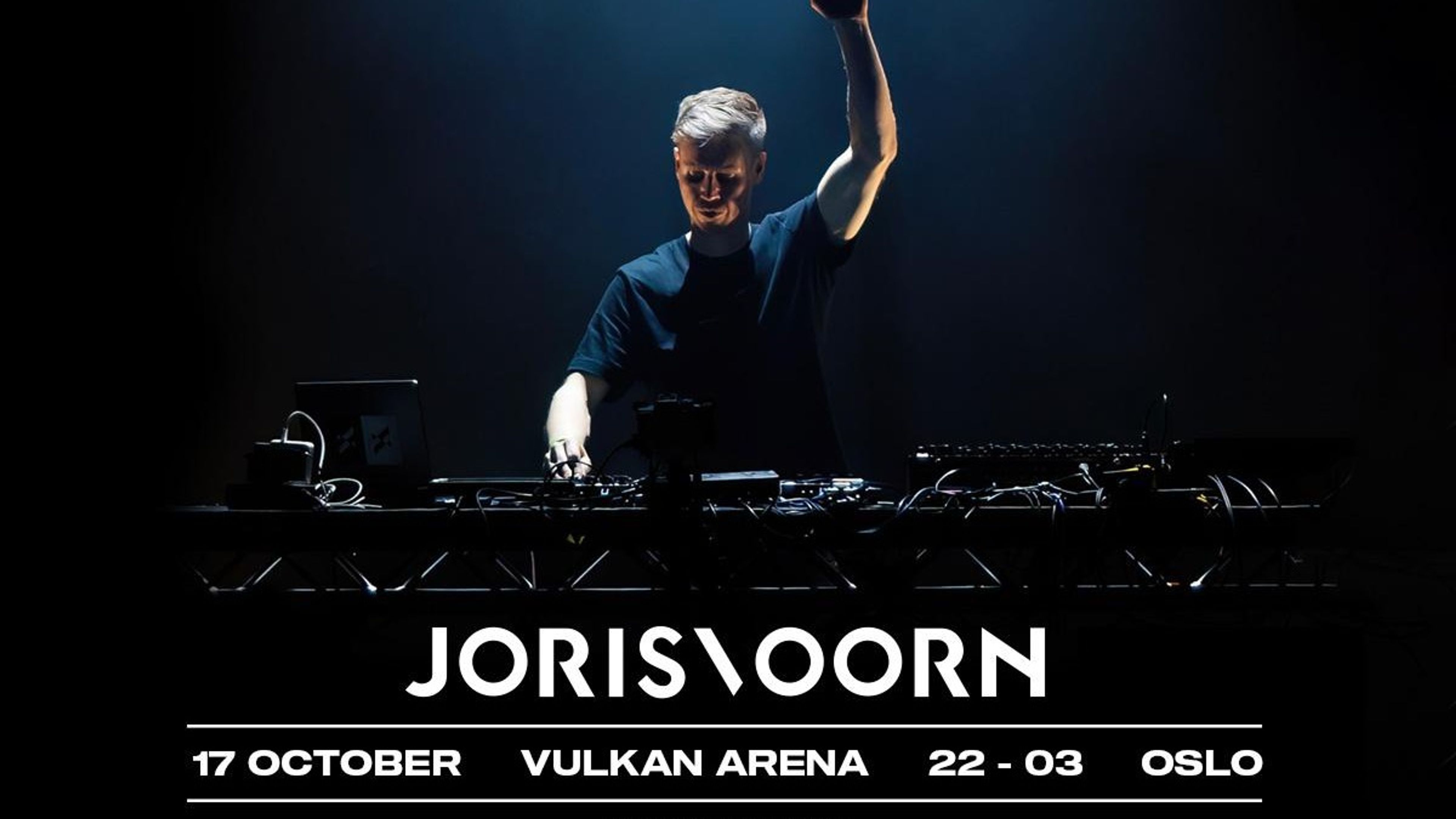 Promotional graphic for Joris Voorn