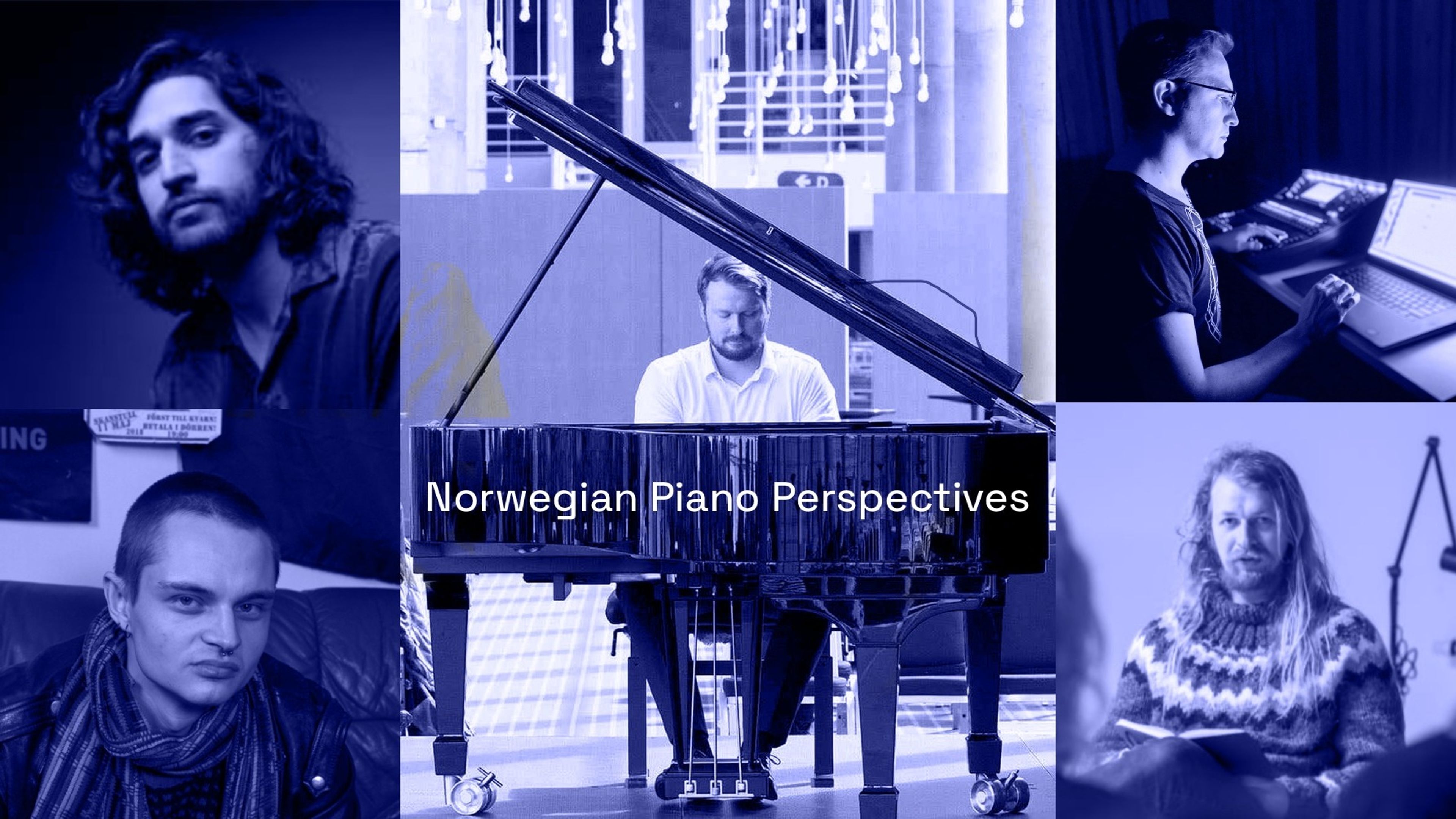 Promotional graphic for Norwegian Piano Perspectives 13.06.26