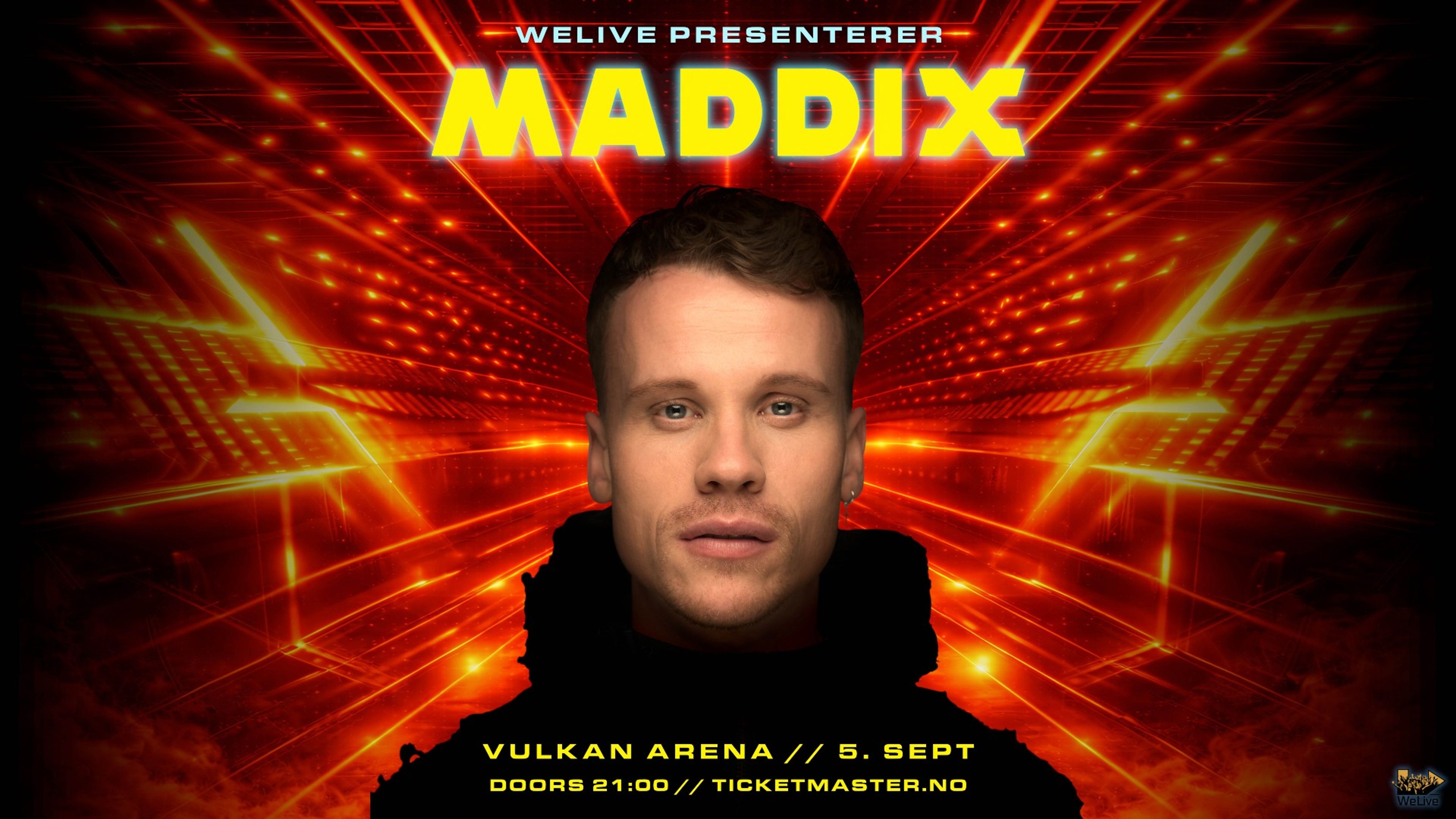 Promotiv grafikk for Maddix