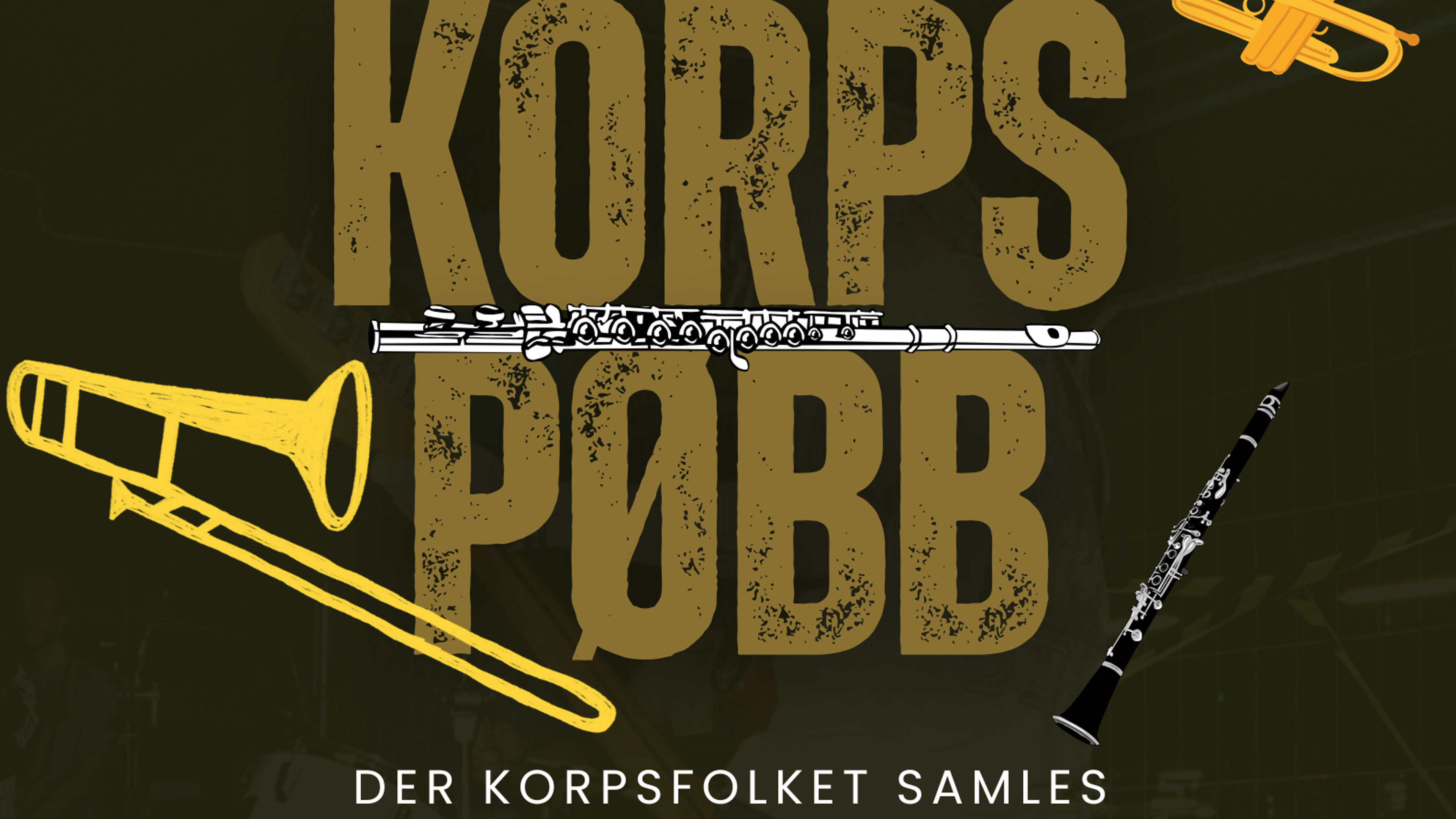 Promotional graphic for Korps Pøbb