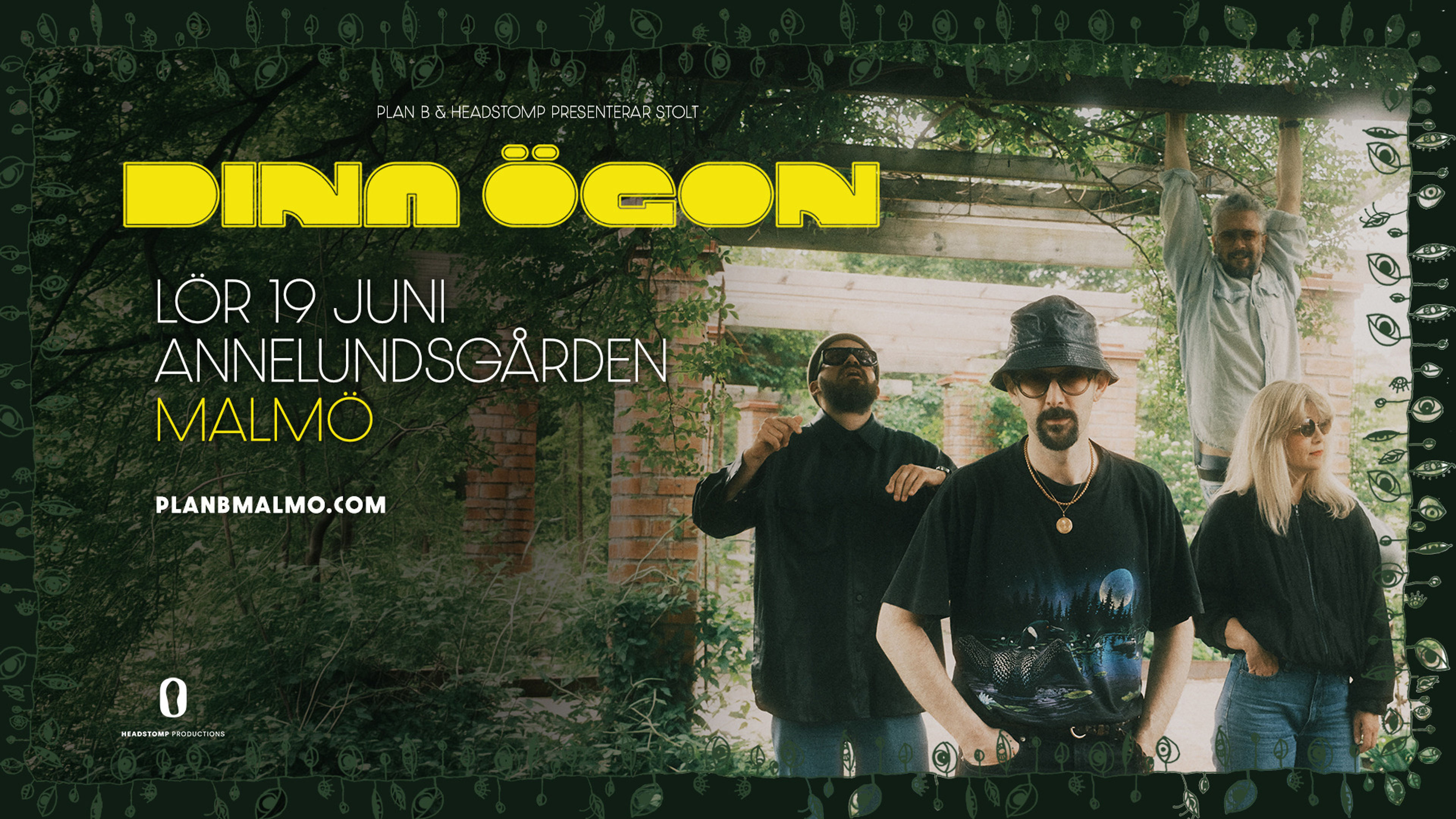 Promotional graphic for Dina Ögon