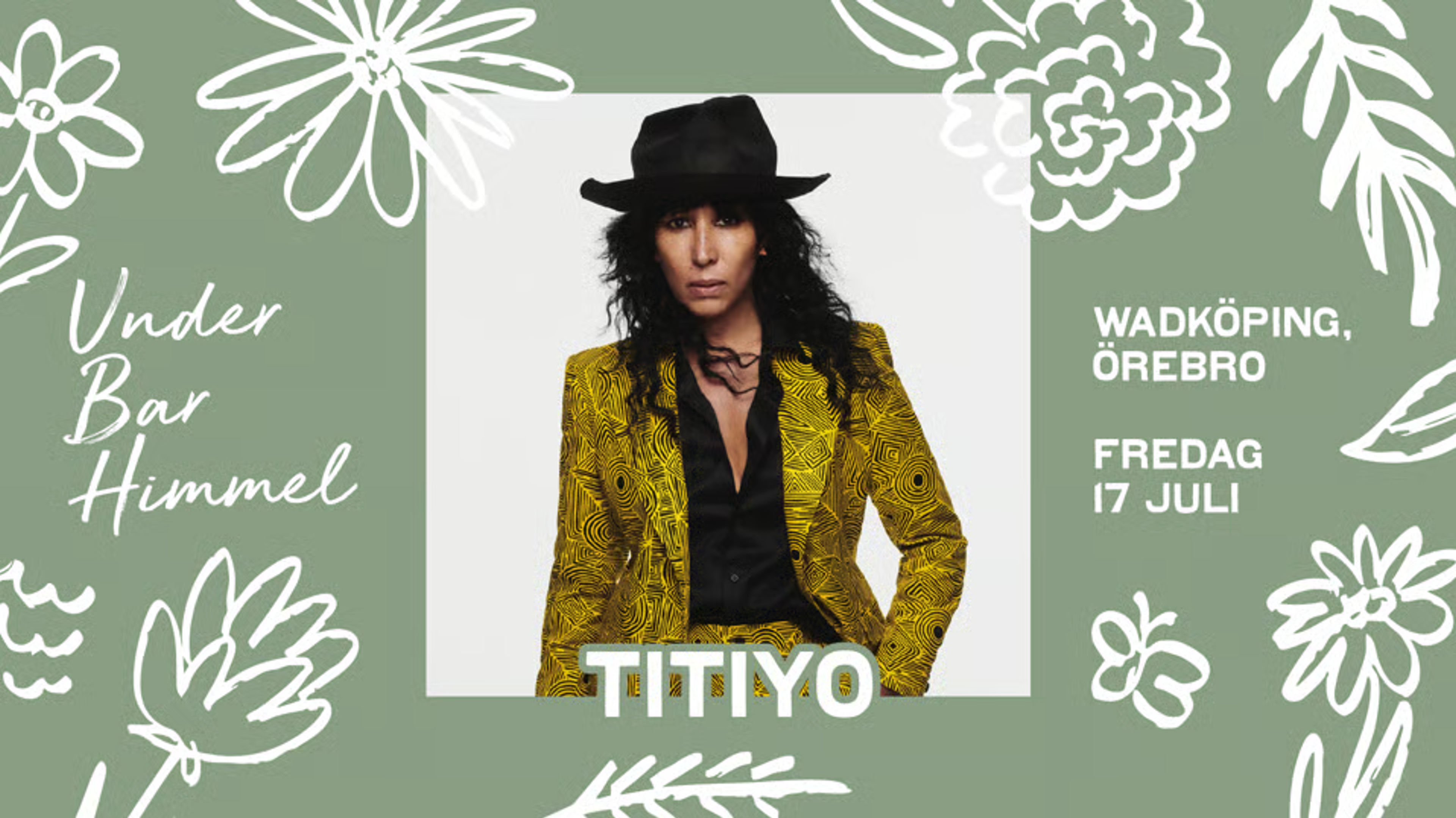 Promotional graphic for Titiyo | Under Bar Himmel